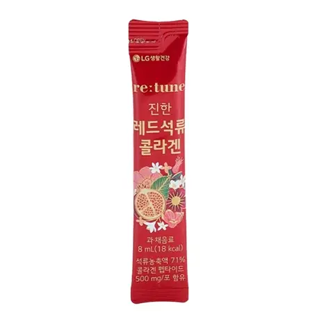 진한 레드석류 콜라겐