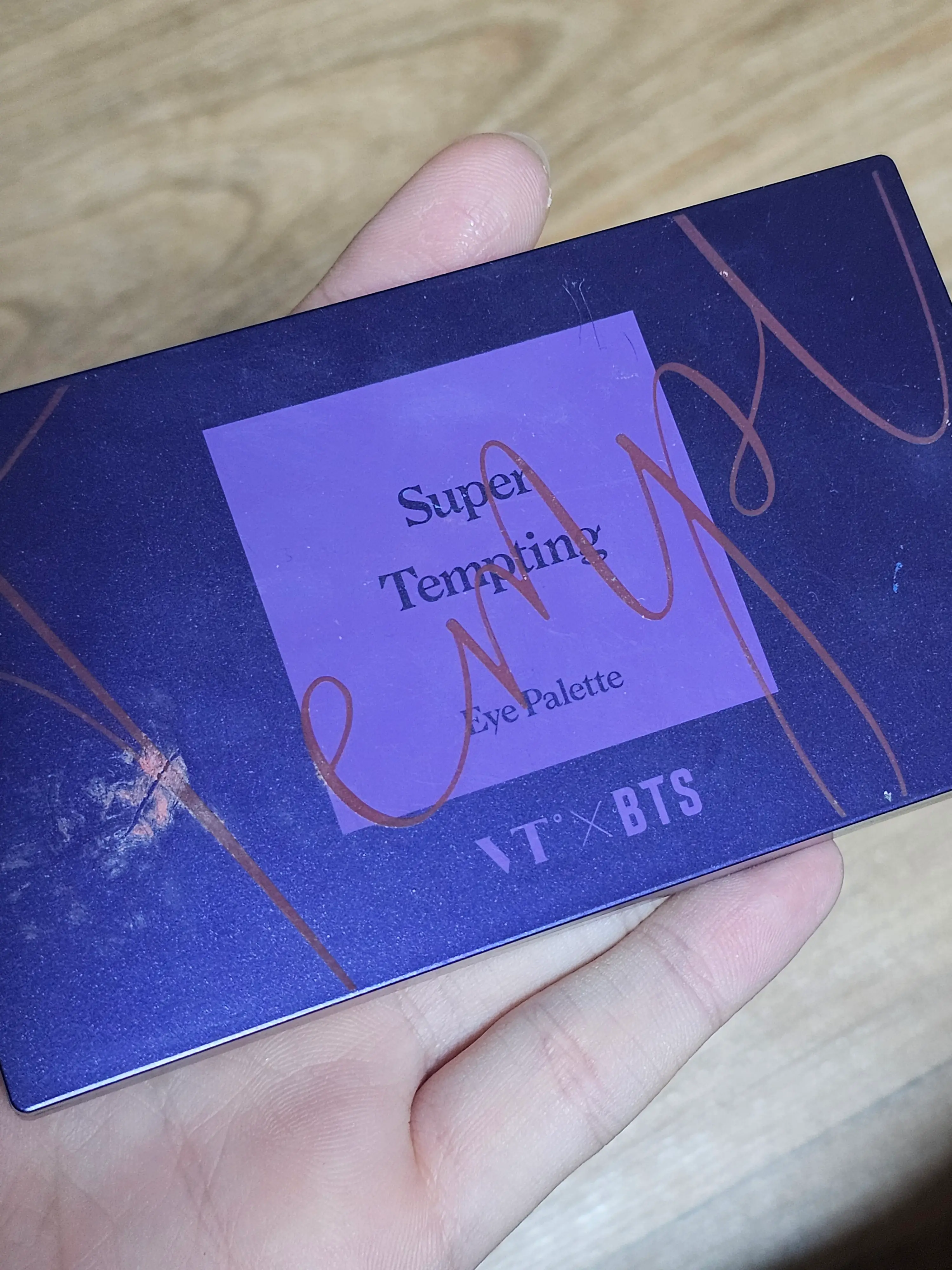 선택된 언니의파우치 리뷰 이미지 - [VTXBTS 슈퍼템팅 아이팔레트[모던 뉴트럴]]
