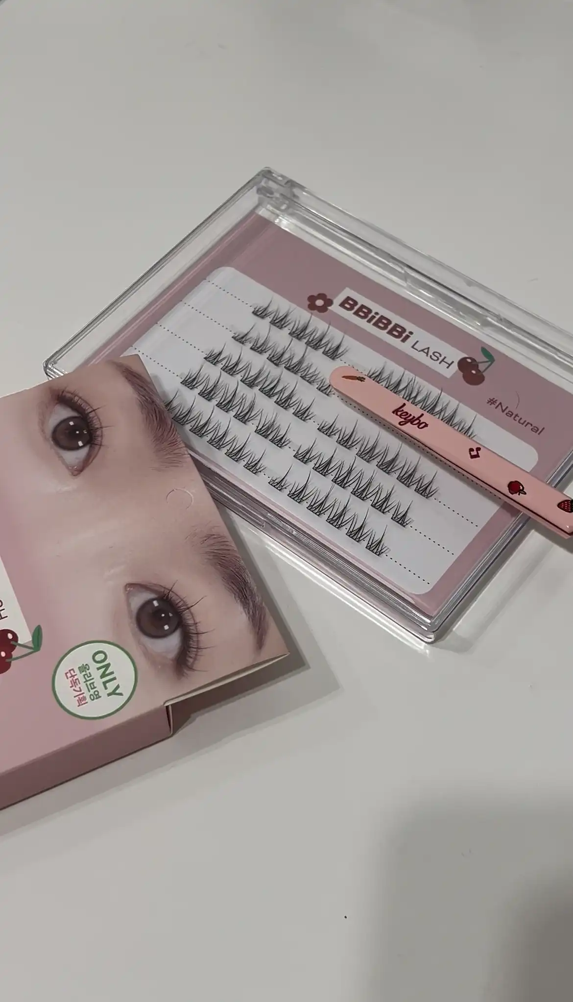 언니의파우치 리뷰 이미지 - [노글루속눈썹 삐삐래쉬 [네추럴]]