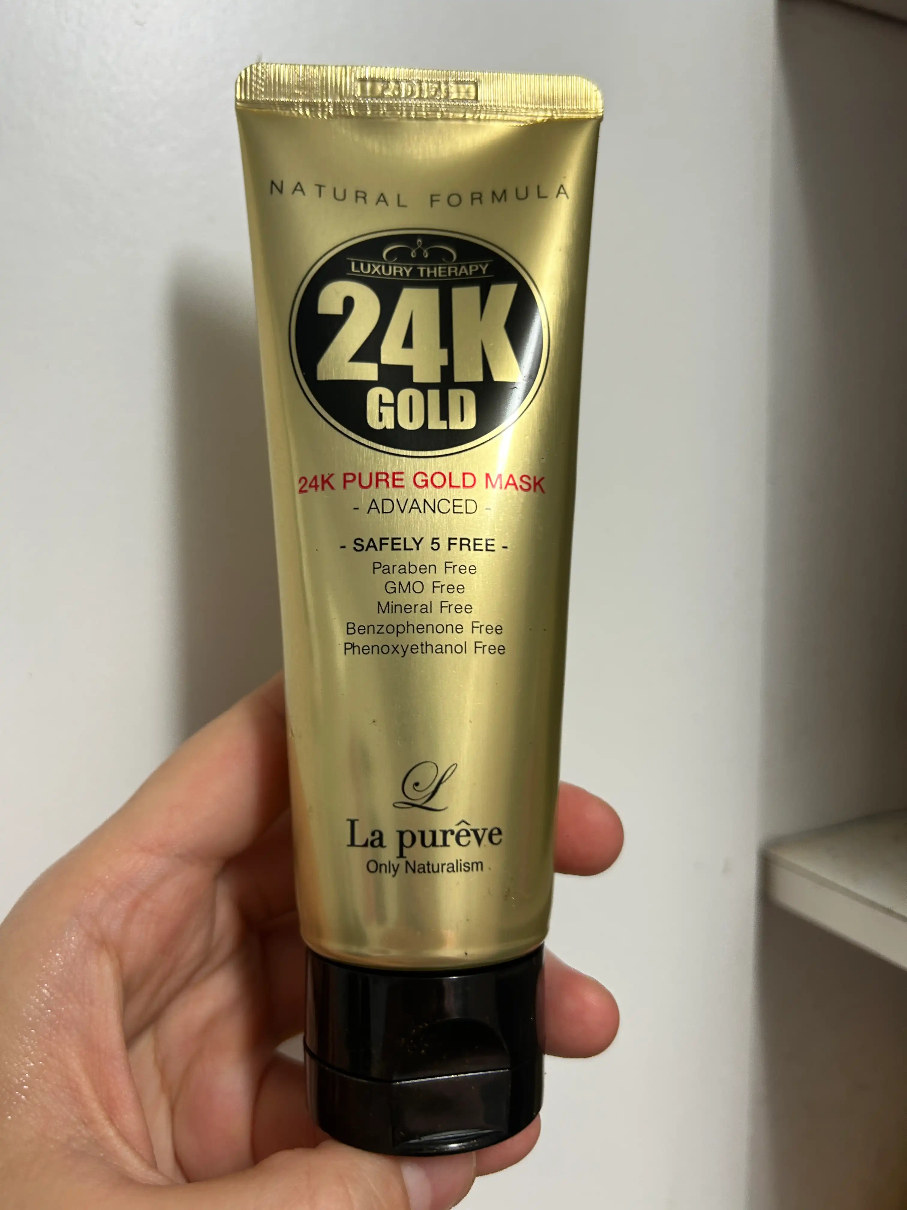 24K 퓨어 골드 마스크팩