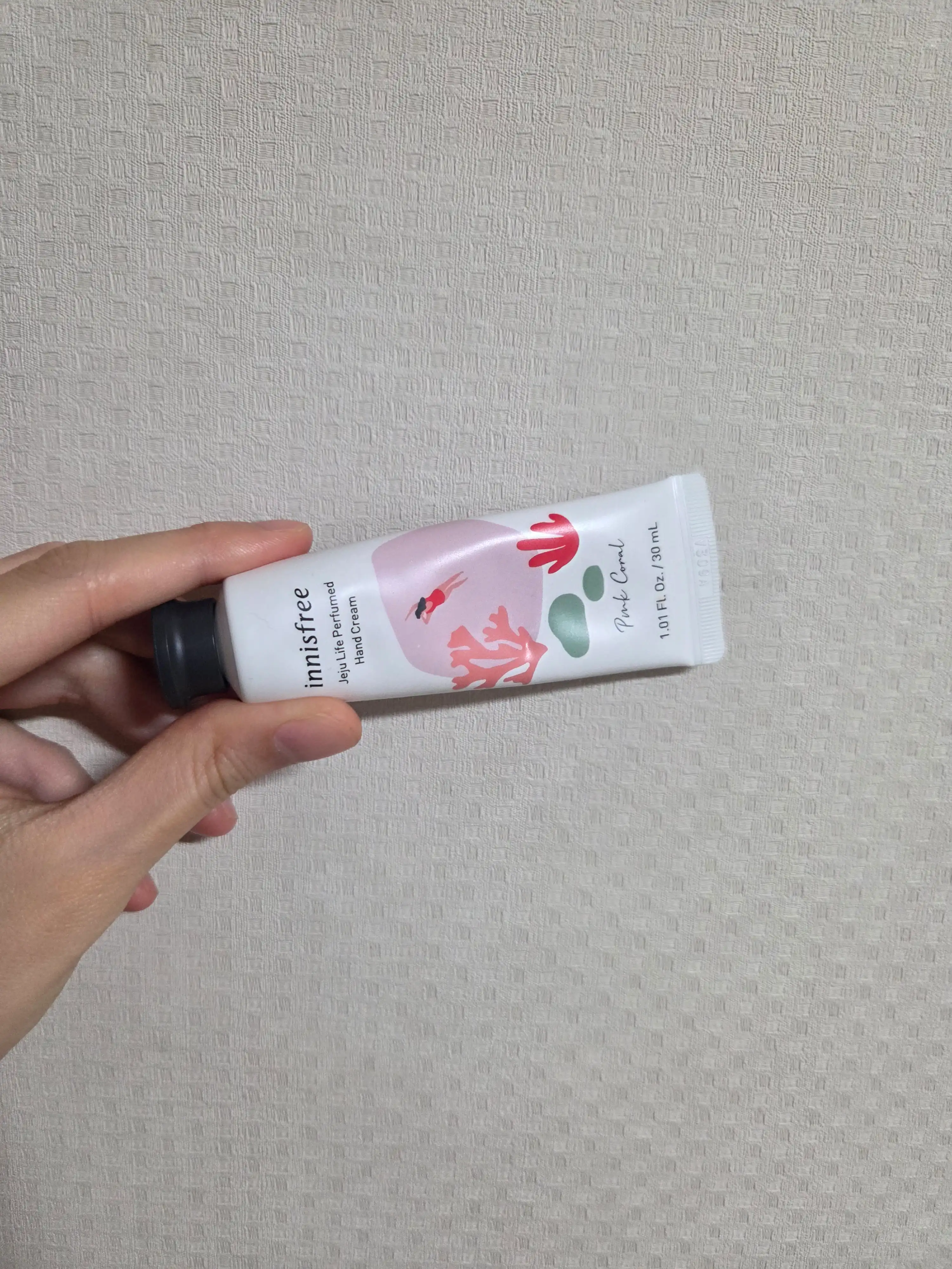 제주 라이프 퍼퓸드 핸드크림 [7월 핑크 코랄]