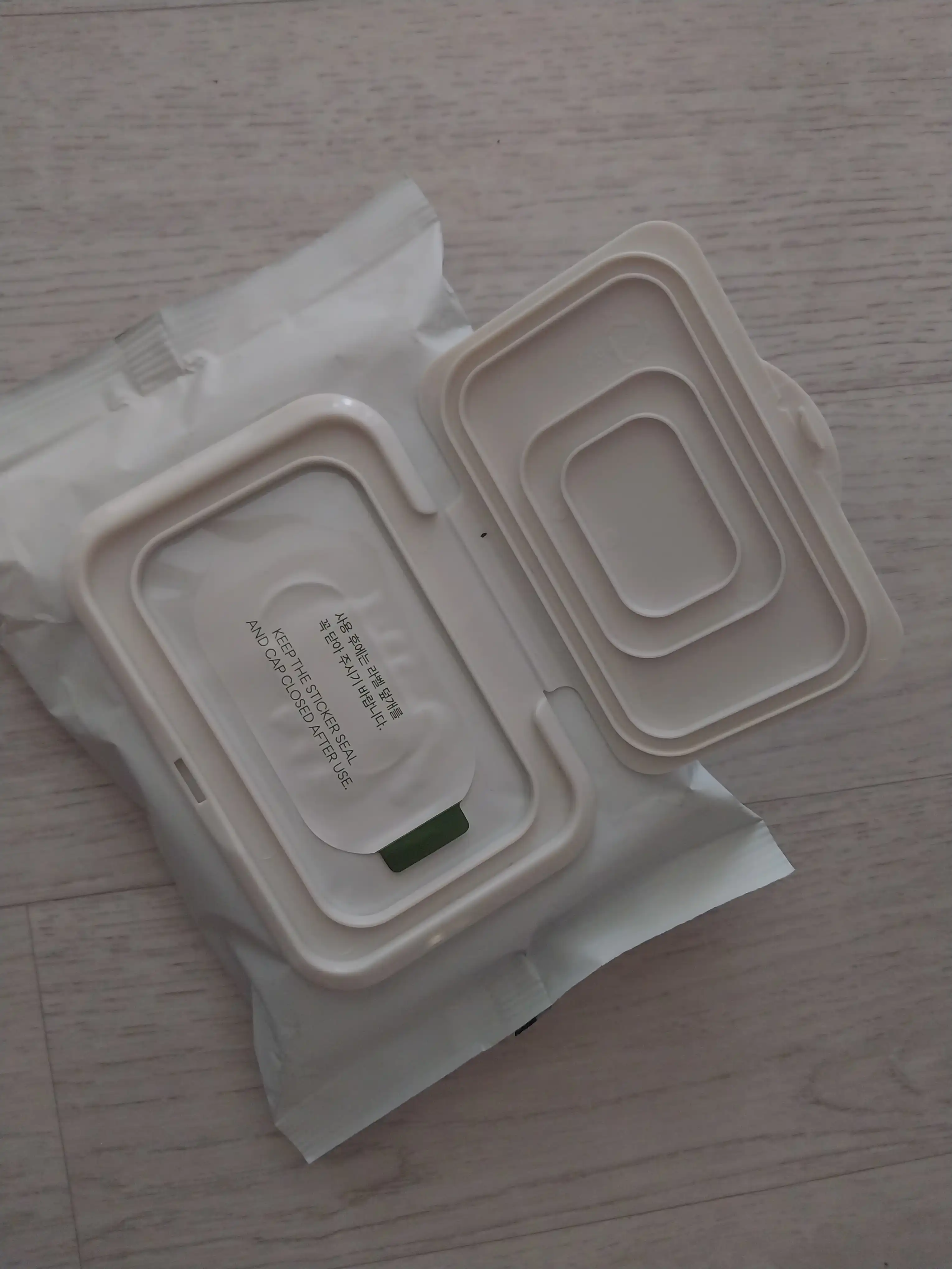 올리브 비타민 E 리얼 클렌징 티슈