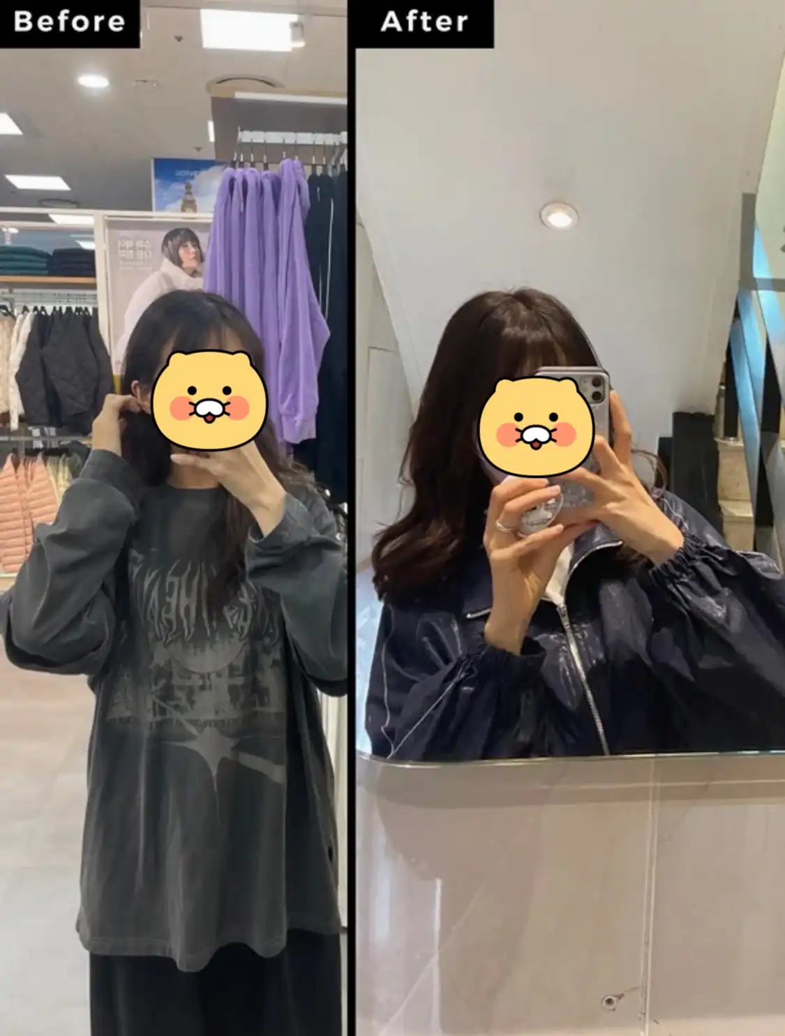 언니의파우치 리뷰 이미지 4 - [오리진 헤어 컬러 밤비브라운 M7]