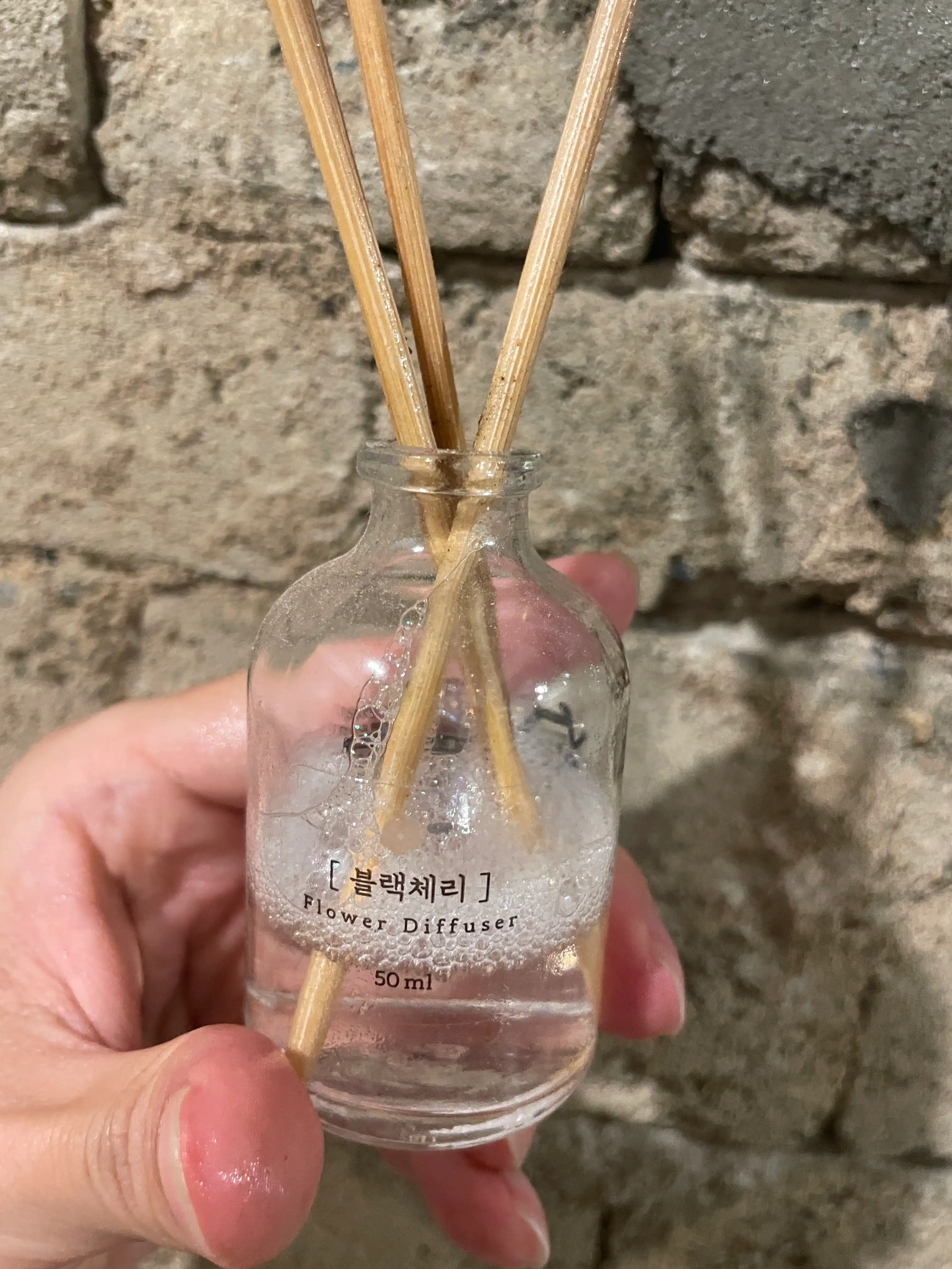 언니의파우치 리뷰 이미지 - [꽃 장식 디퓨저 블랙체리]