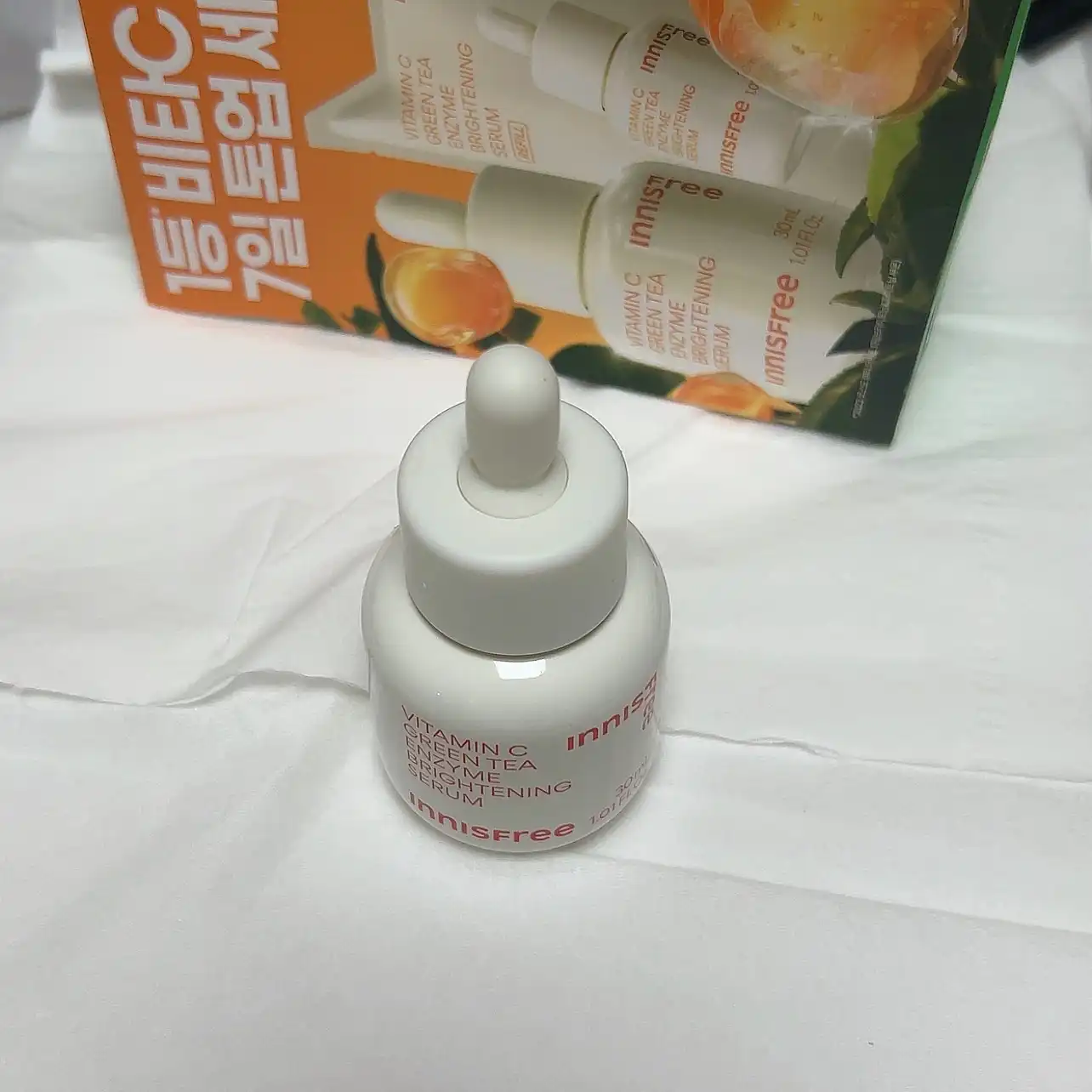 언니의파우치 리뷰 이미지 - [비타C 그린티 엔자임 잡티 토닝 세럼]