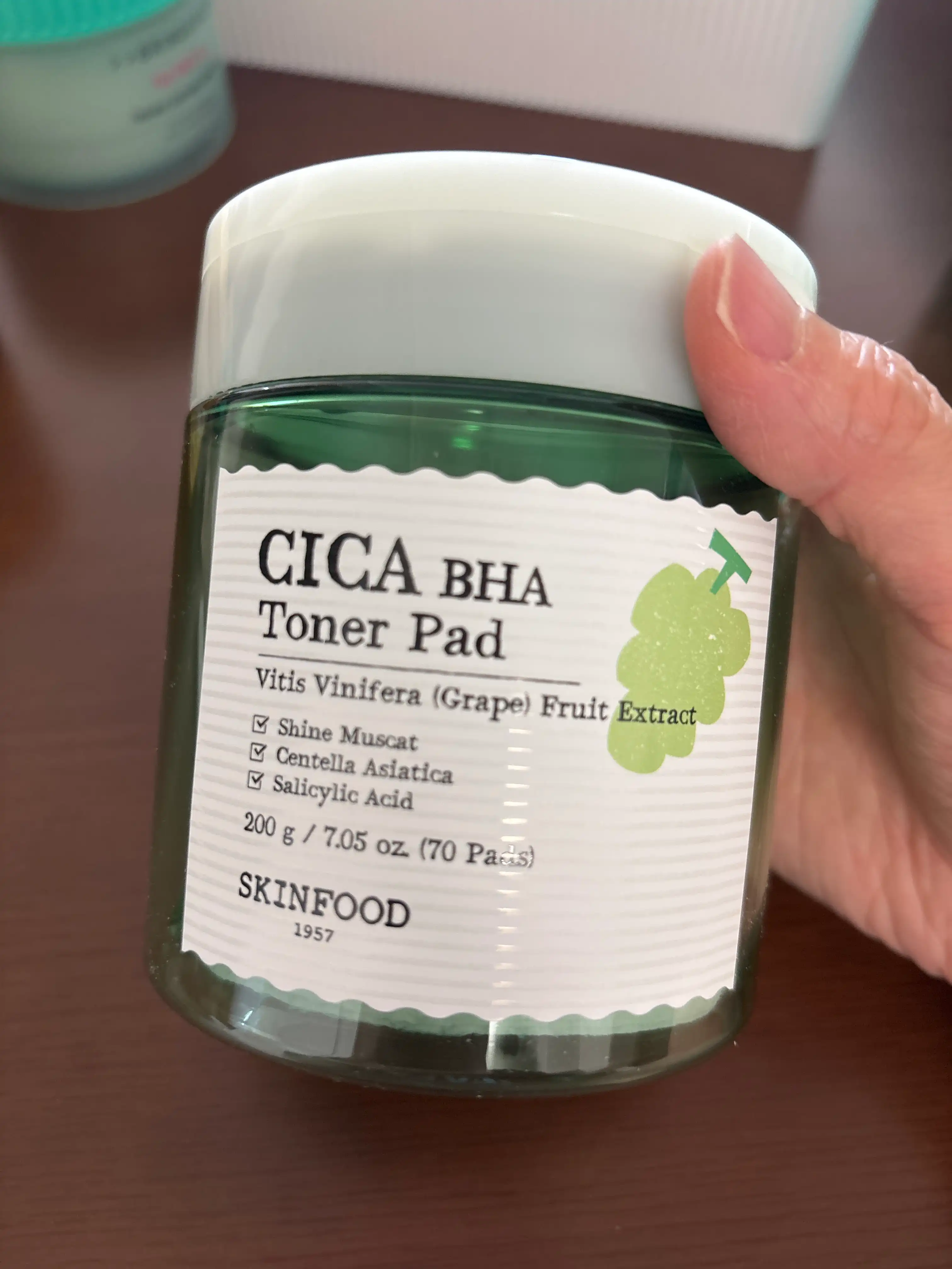 샤인머스캣 시카 바하 토너 패드