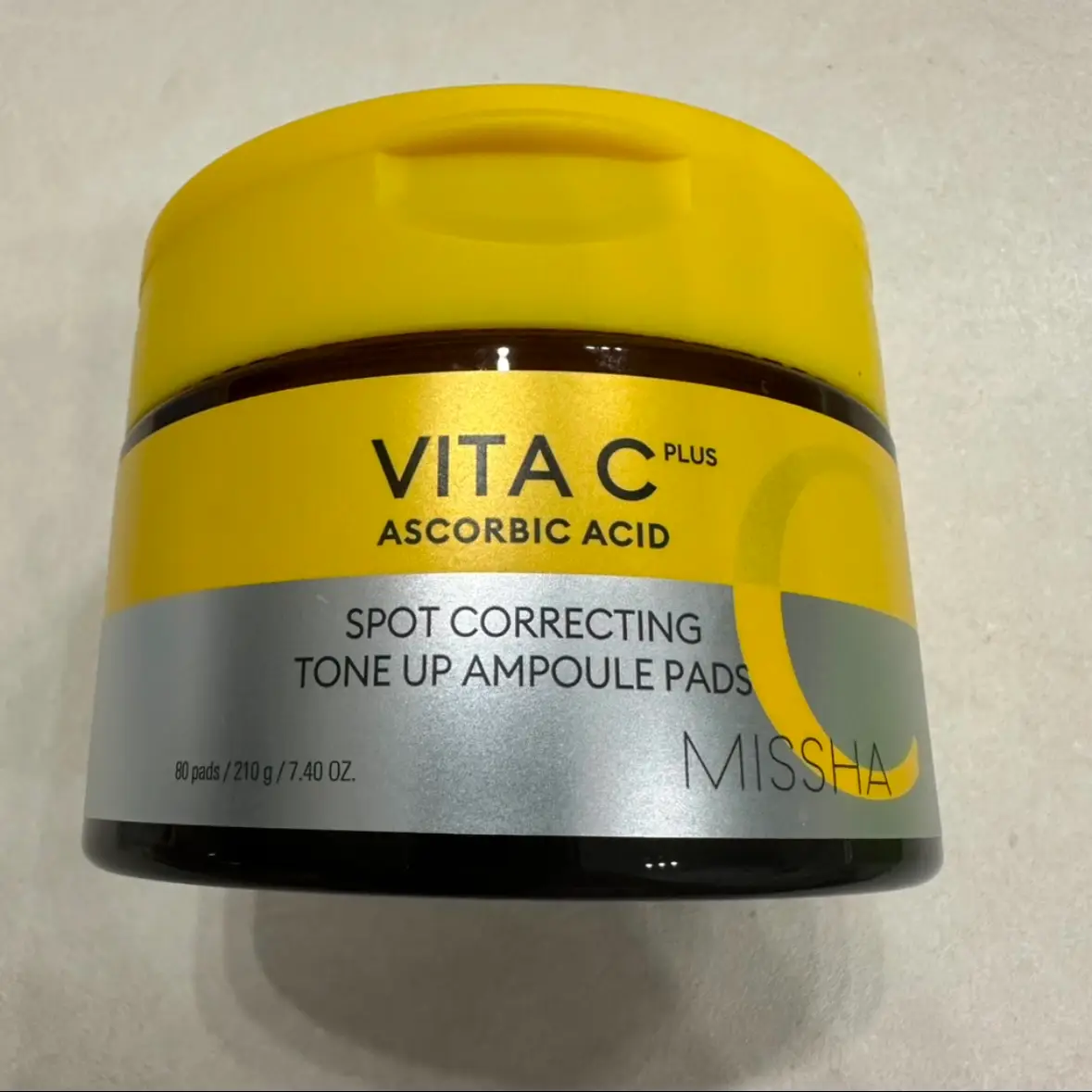 선택된 언니의파우치 리뷰 이미지 - [비타씨플러스 잡티씨 톤업 앰플패드]