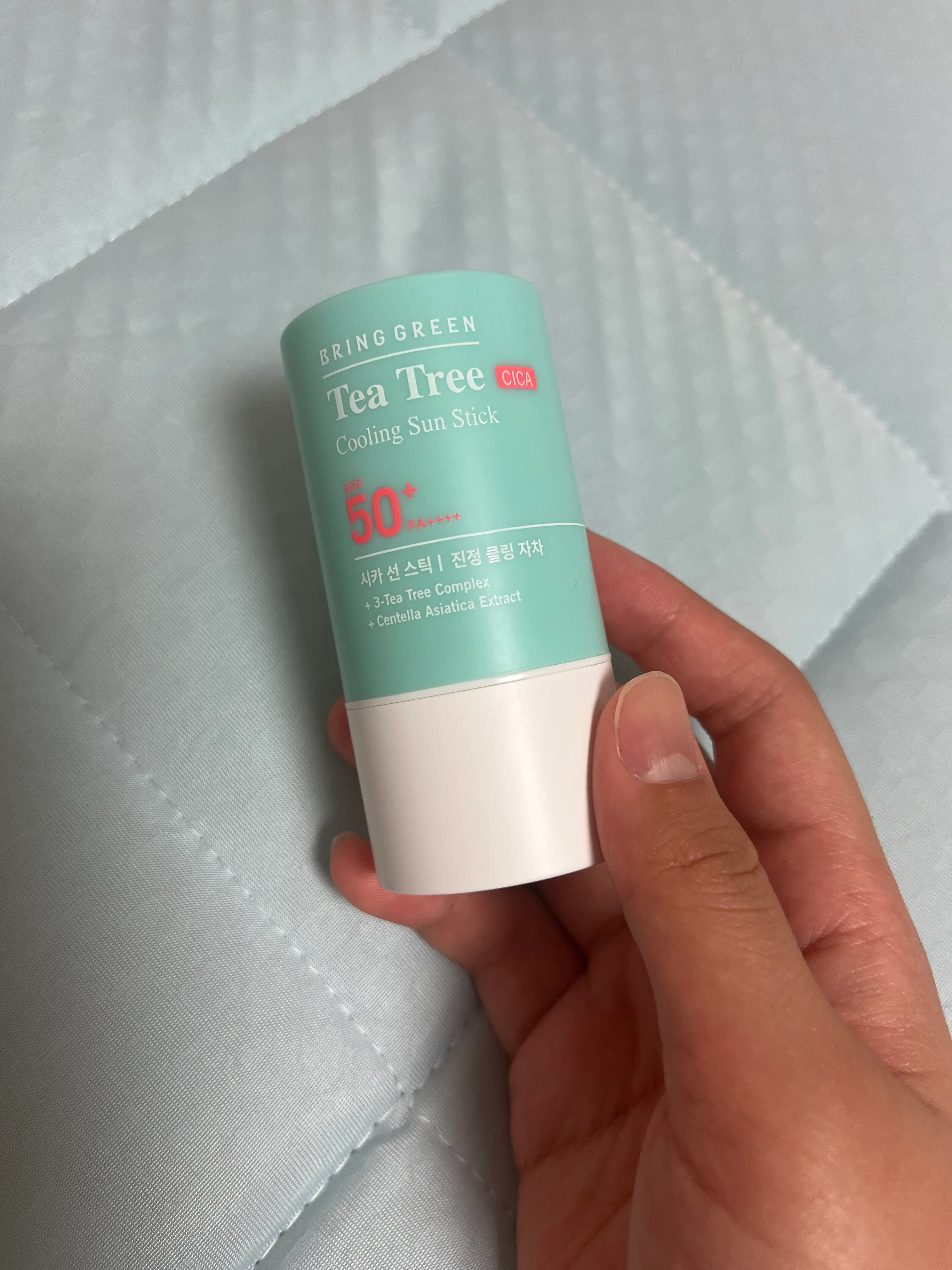 선택된 언니의파우치 리뷰 이미지 - [티트리 시카 쿨링 선 스틱]