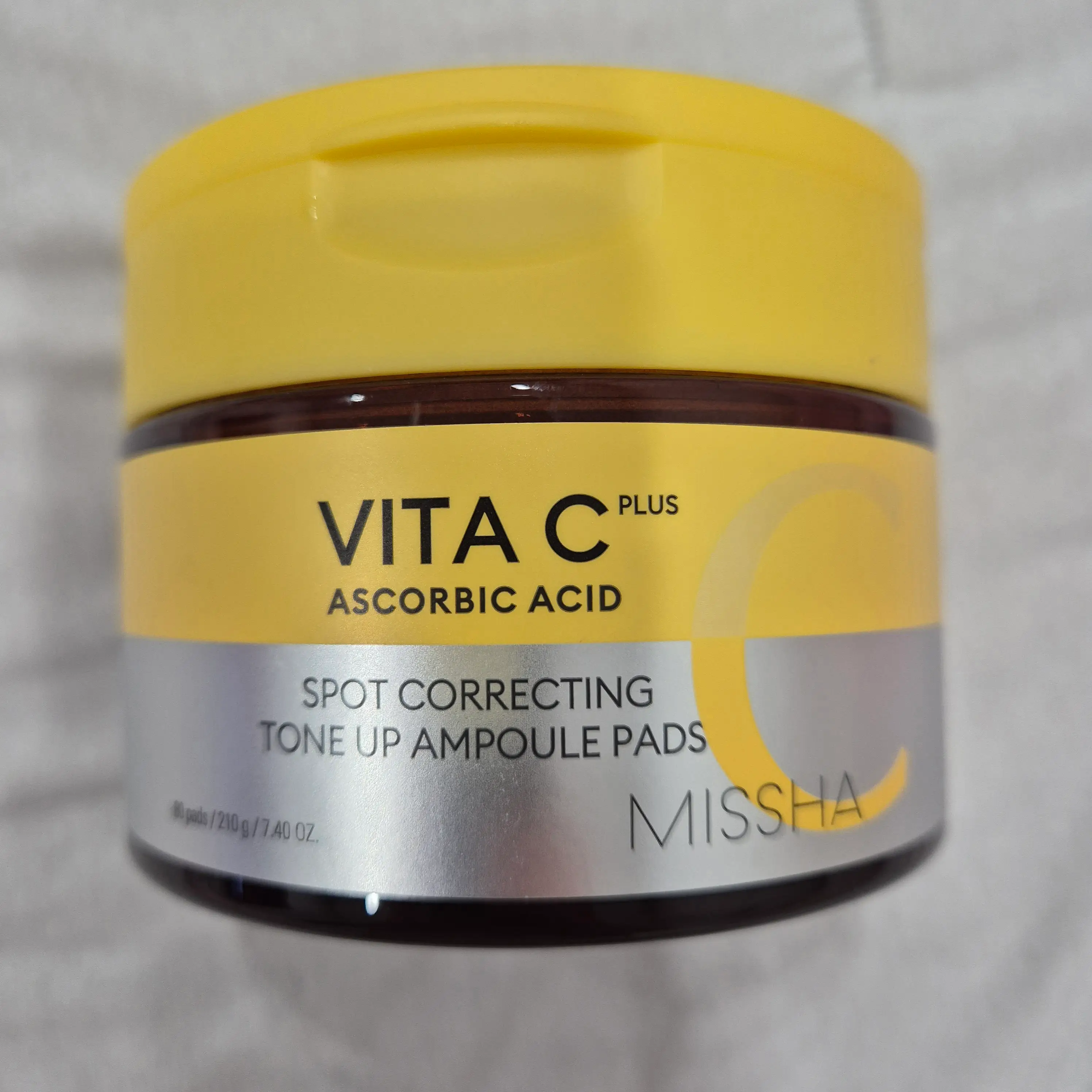 선택된 언니의파우치 리뷰 이미지 - [비타씨플러스 잡티씨 톤업 앰플패드]