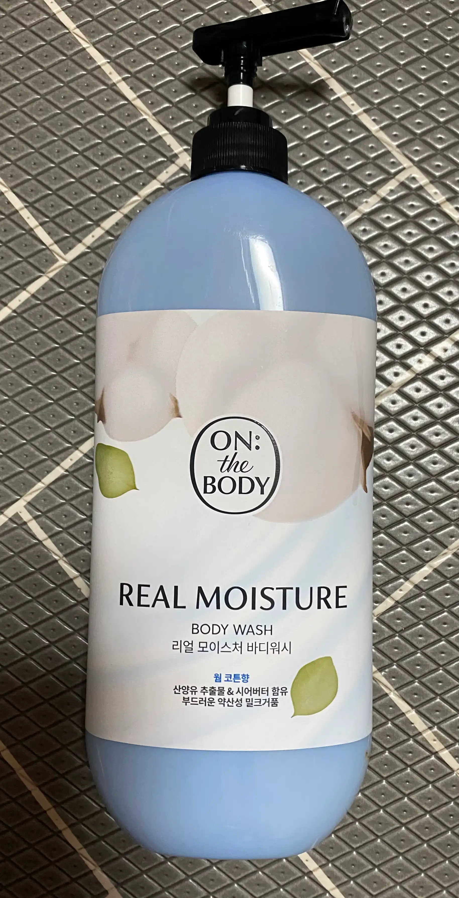 리얼 모이스처 바디워시 웜 코튼향