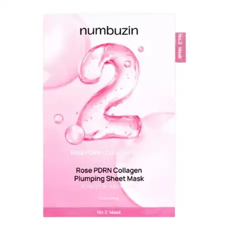 2번 로즈 PDRN 콜라겐 플럼핑 마스크팩
