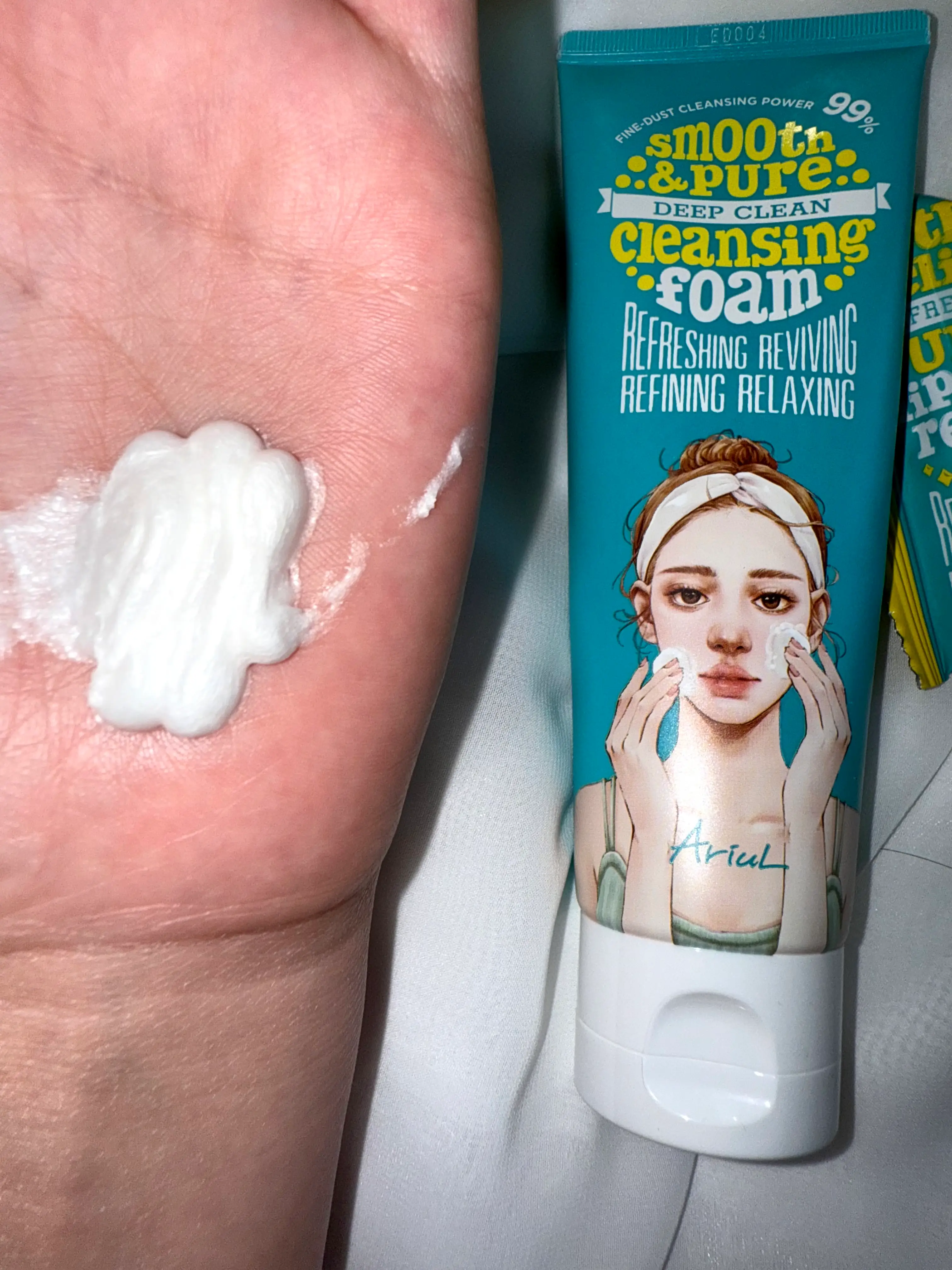 선택된 언니의파우치 리뷰 이미지 - [스무스앤퓨어 딥 클린 클렌징폼 ]