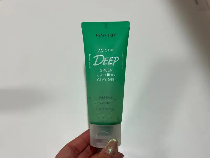 선택된 언니의파우치 리뷰 이미지 - [AC 컨트롤 딥 그린 카밍 클레이 젤 모공팩]