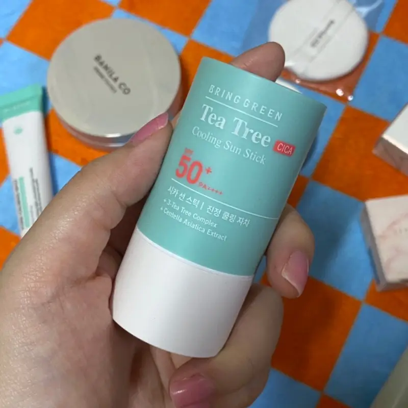 선택된 언니의파우치 리뷰 이미지 - [티트리 시카 쿨링 선 스틱]