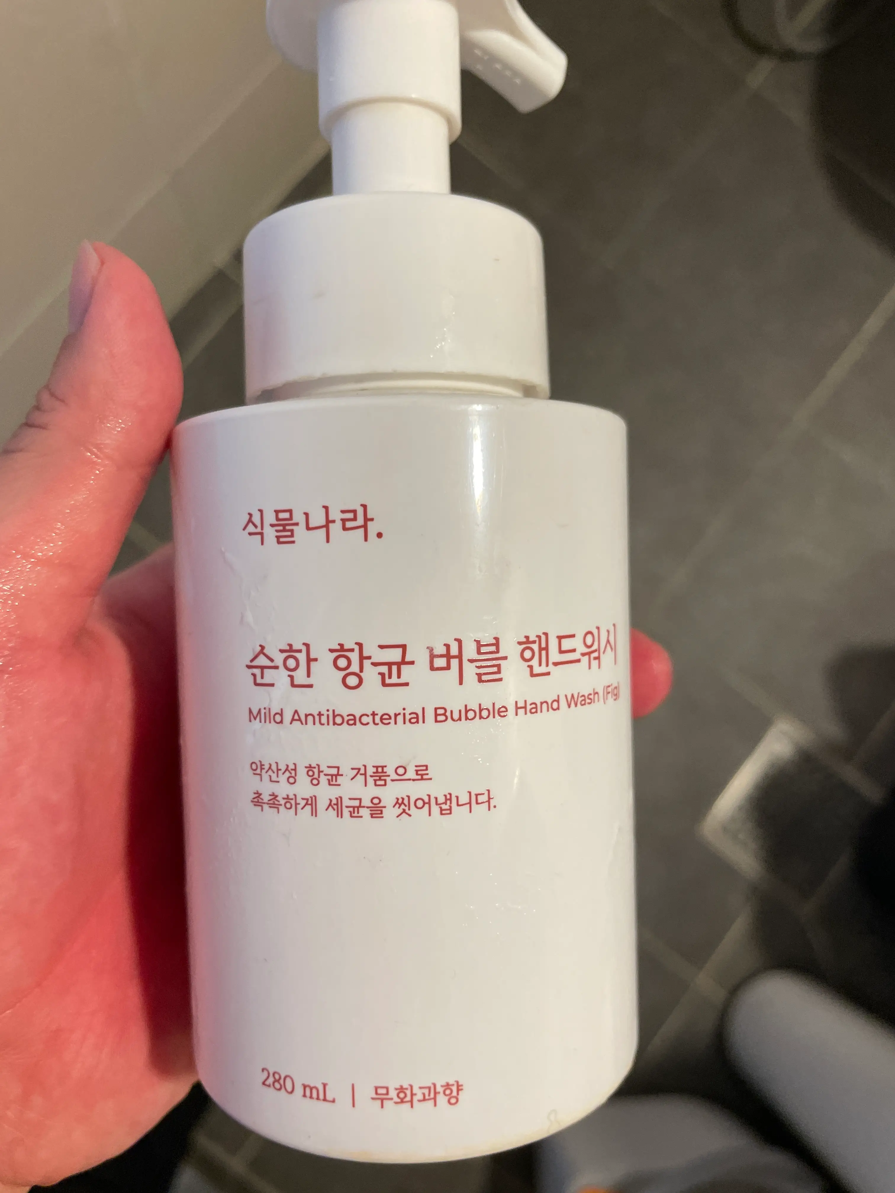선택된 언니의파우치 리뷰 이미지 - [순한 향균 버블 핸드워시 [무화과향]]