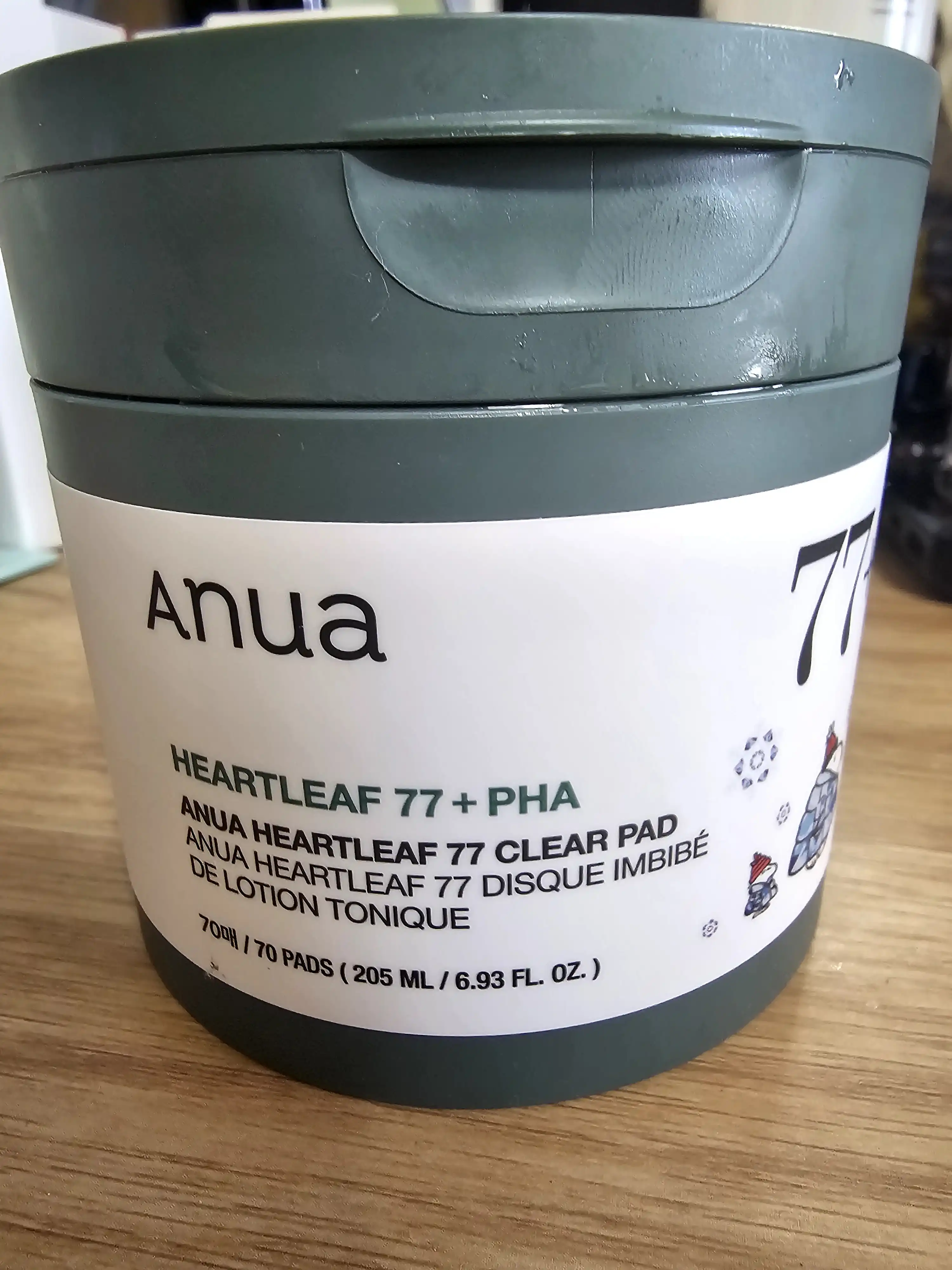 어성초 77 클리어 패드