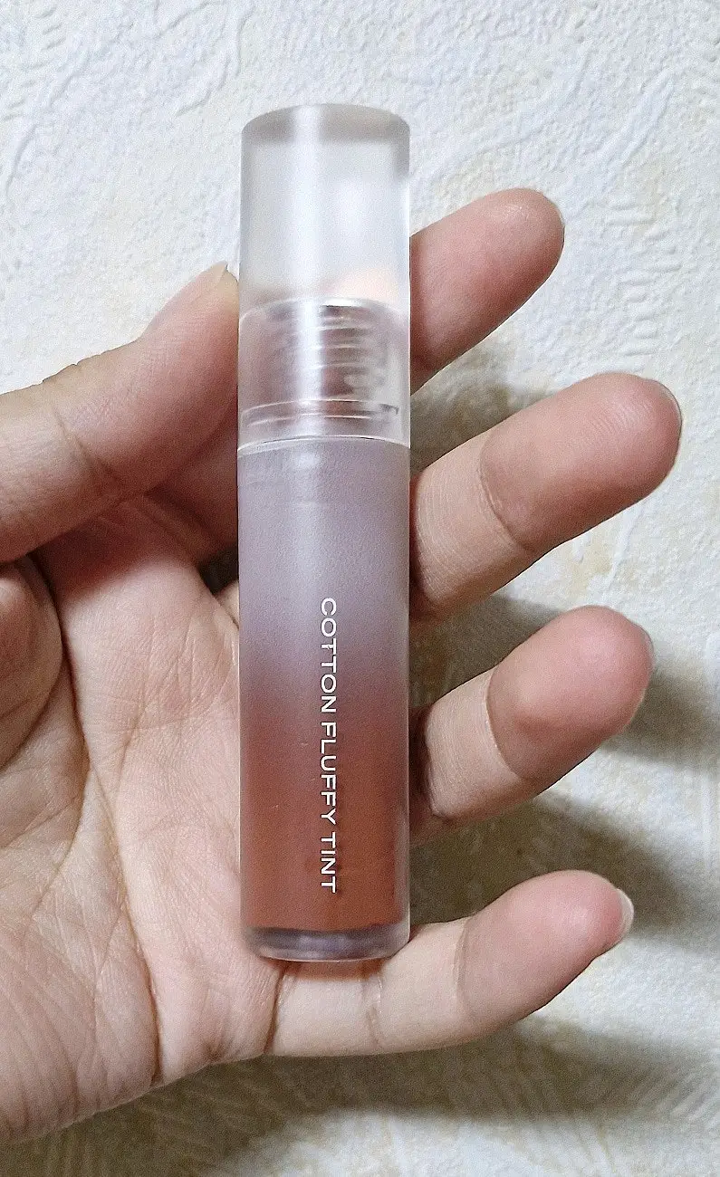 선택된 언니의파우치 리뷰 이미지 - [코튼 플러피 틴트 [02 번트 브라운]]