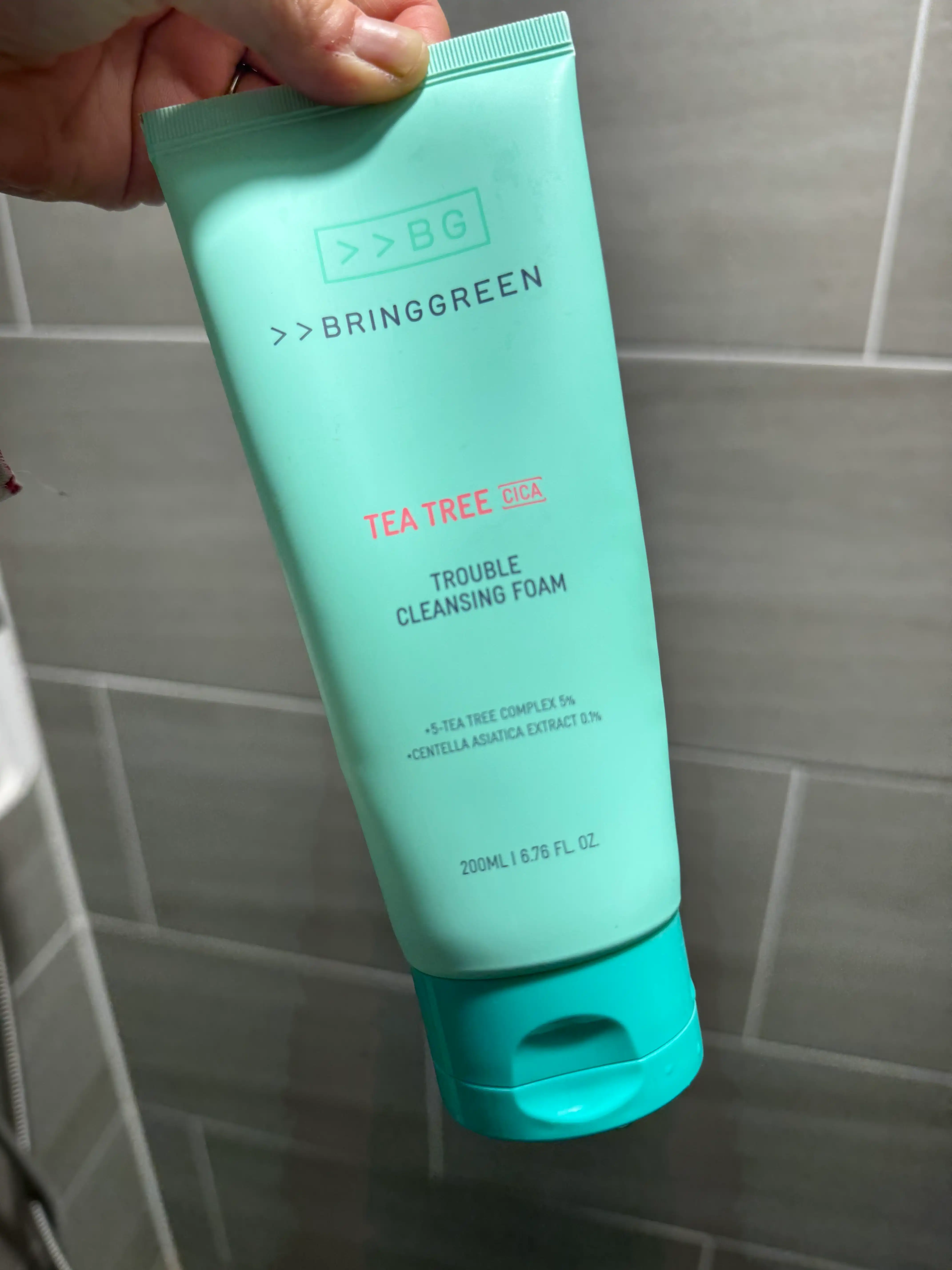 티트리 시카 트러블 클렌징폼