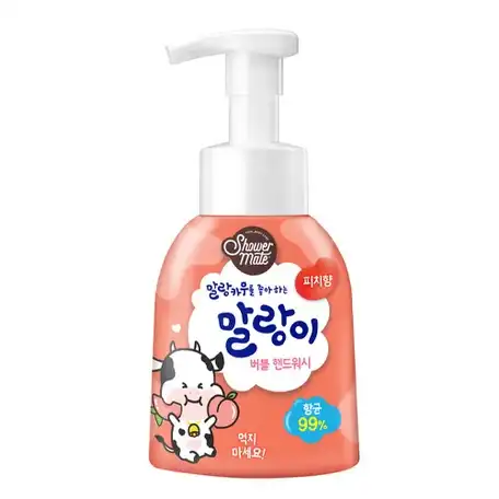 말랑카우 버블 핸드워시 피치향
