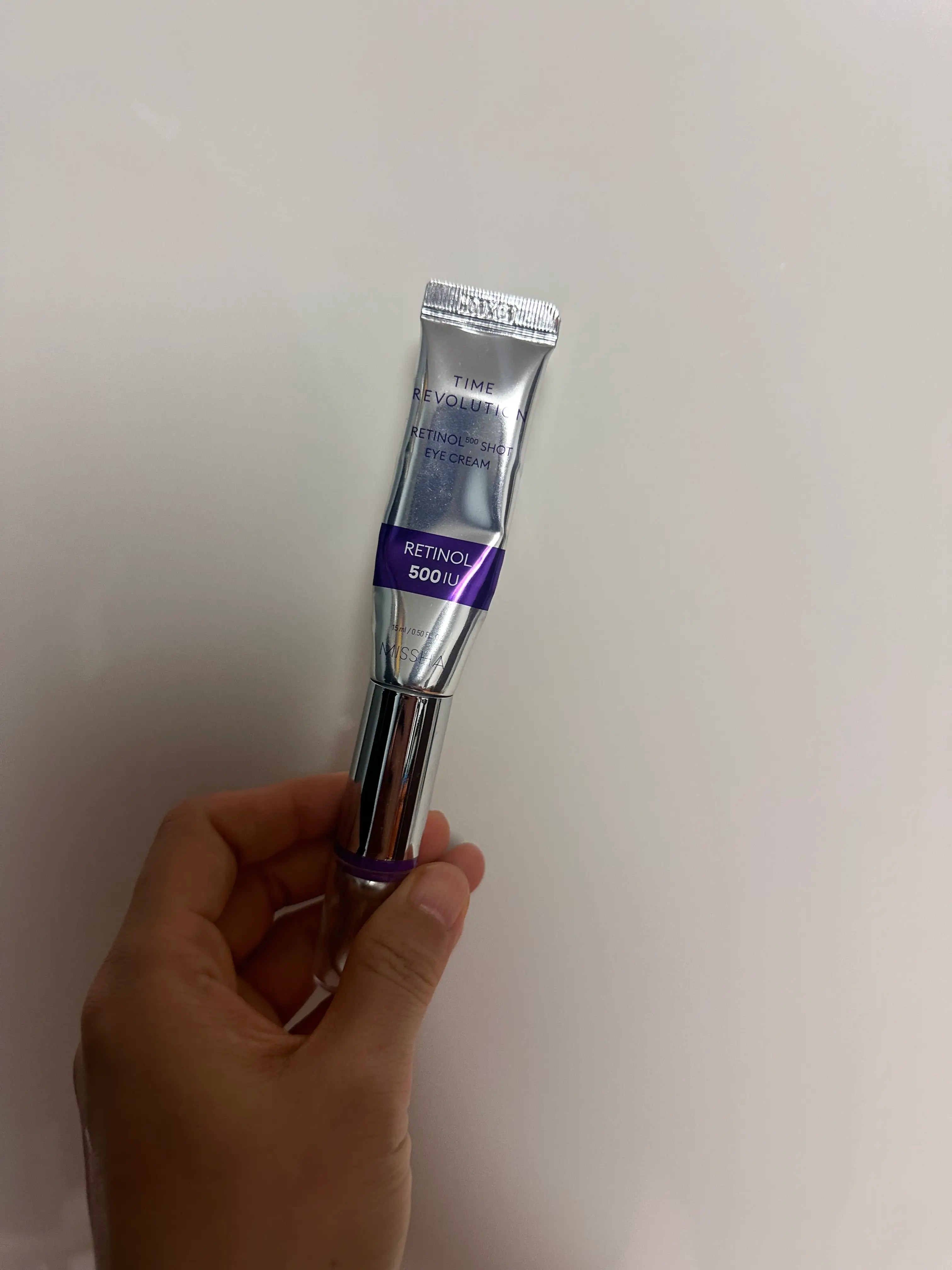 선택된 언니의파우치 리뷰 이미지 - [타임 레볼루션 레티놀 500샷  갈바닉 아이크림]