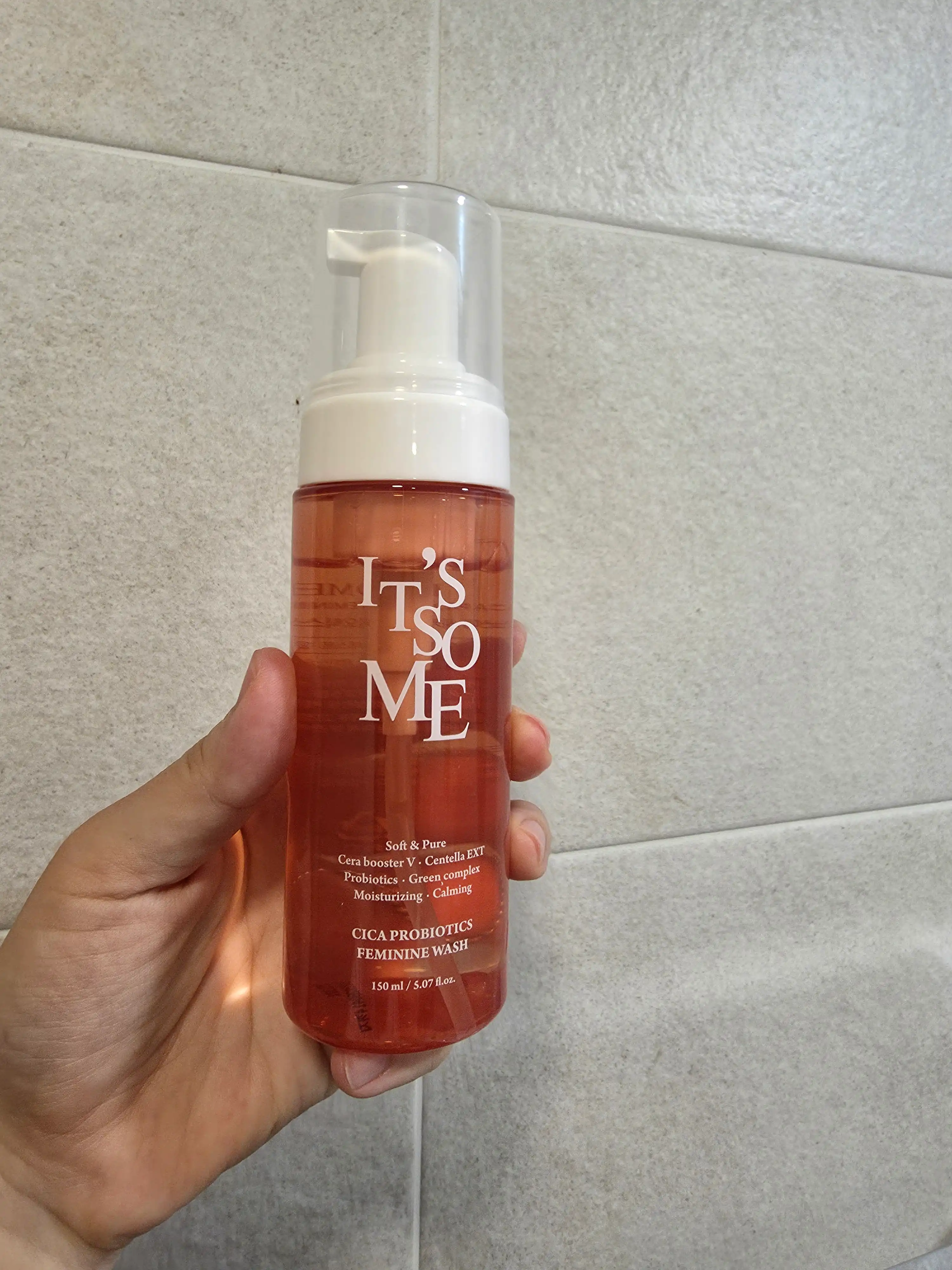 언니의파우치 리뷰 이미지 - [시카 프로바이오틱스 페미닌 워시]