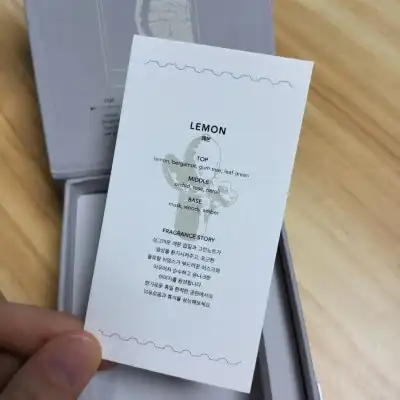 언니의파우치 리뷰 이미지 2 - [타투 퍼퓸 레몬]
