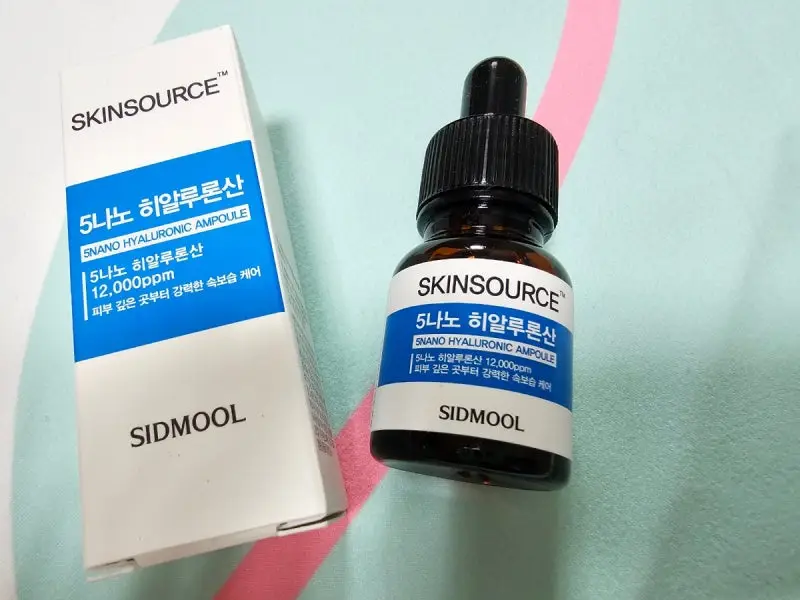 선택된 언니의파우치 리뷰 이미지 - [스킨소스 5나노 히알루론산 앰플]