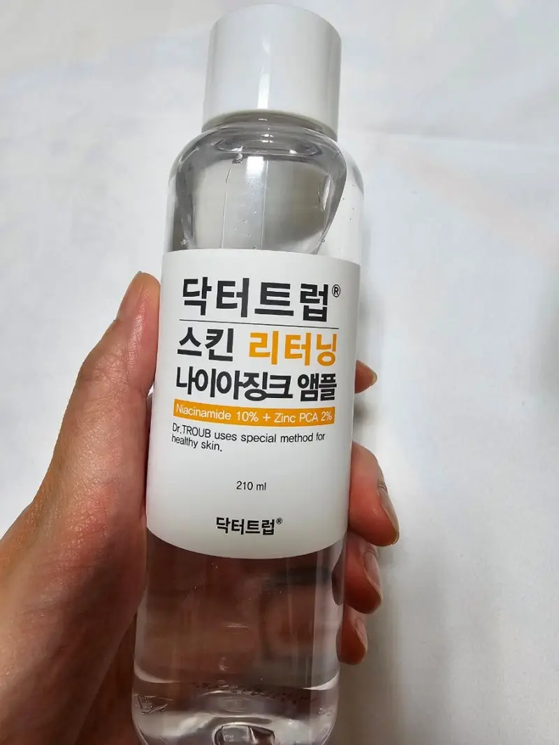 선택된 언니의파우치 리뷰 이미지 - [닥터트럽 스킨 리터닝 나이아징크 앰플]