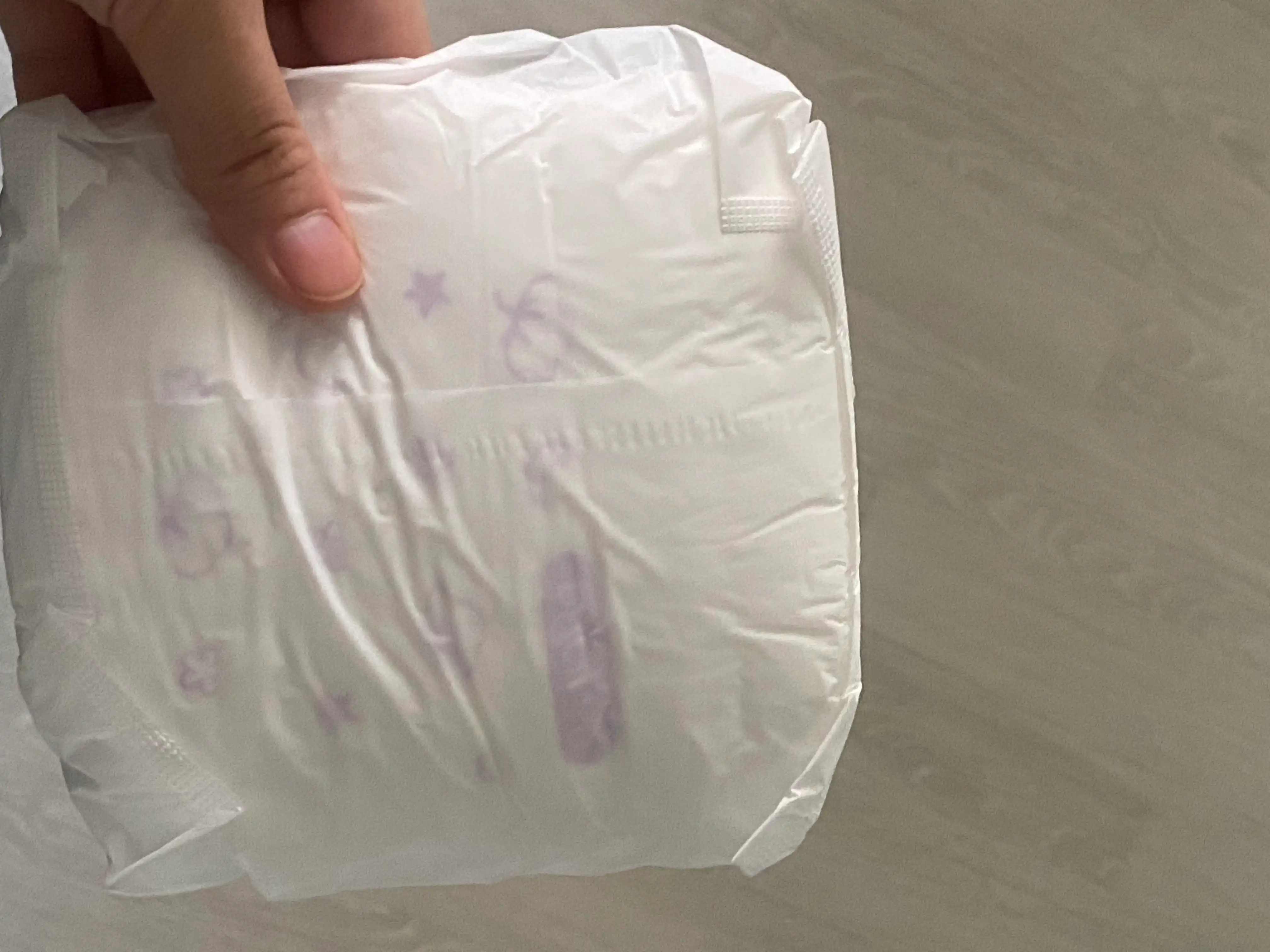 언니의파우치 리뷰 이미지 2 - [입는 순면 오버나이트 팬티형 중대형]