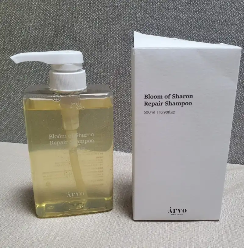 언니의파우치 리뷰 이미지 - [블룸오브샤론 리페어 샴푸]