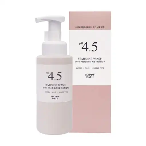 PH4.5 약산성 로즈 버블 여성청결제