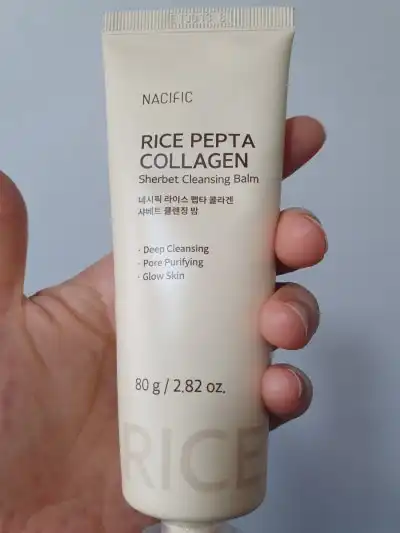 언니의파우치 리뷰 이미지 - [라이스 펩타 콜라겐 샤베트 클렌징 밤]