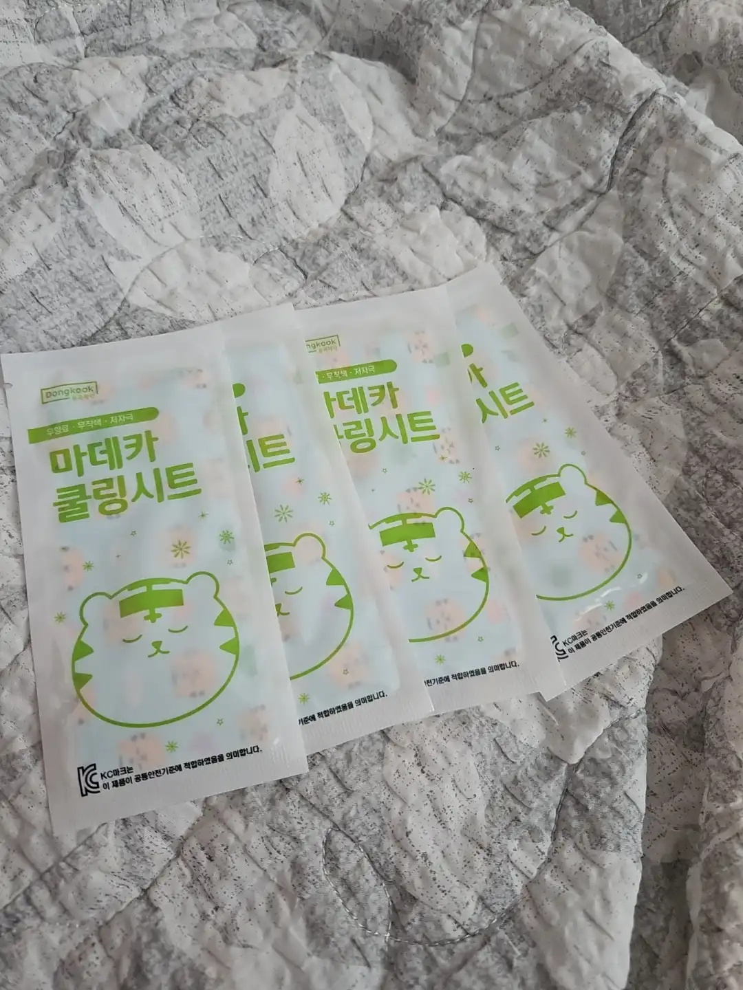 언니의파우치 리뷰 이미지 5 - [마데카 쿨링시트]