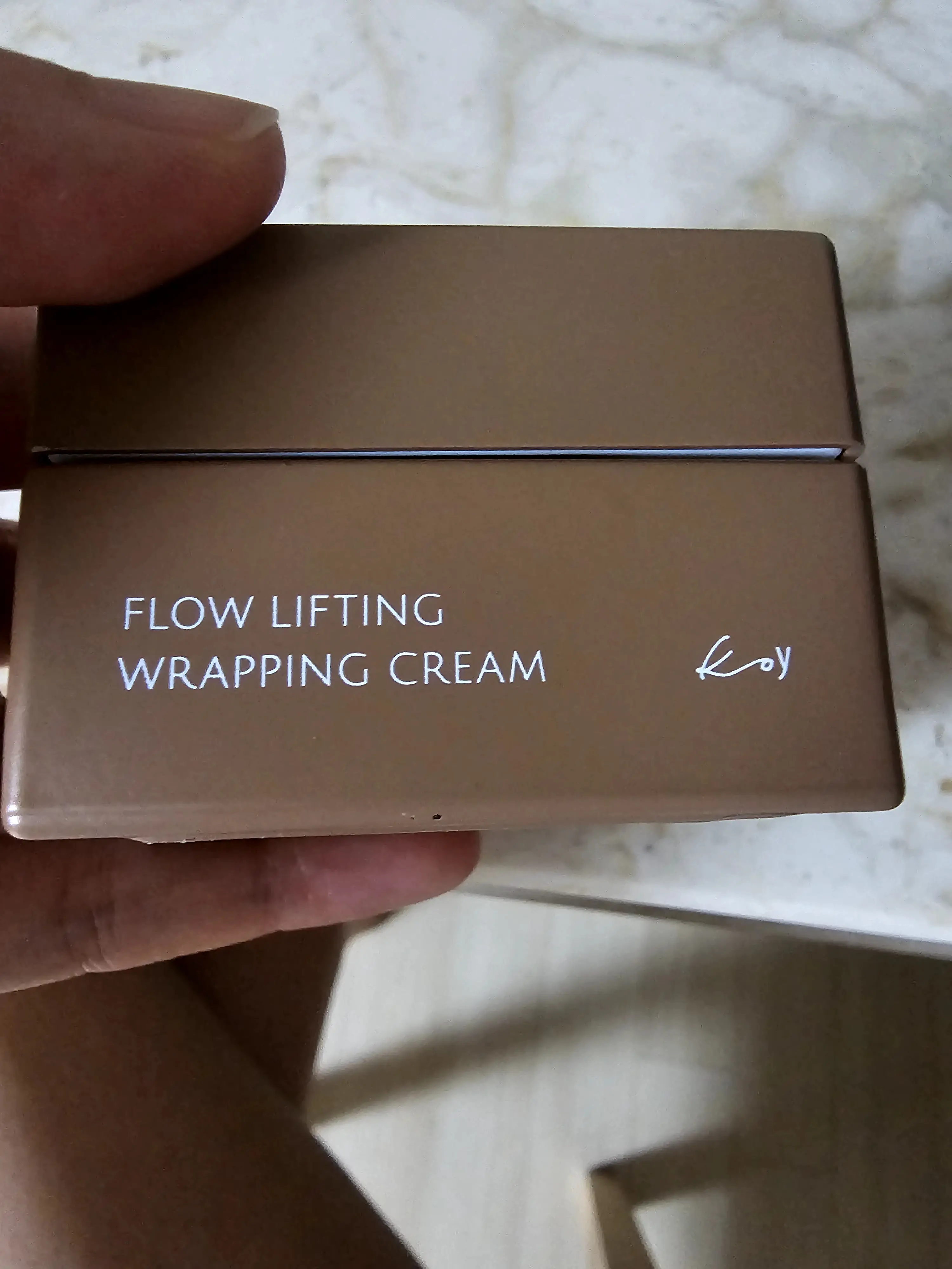 선택된 언니의파우치 리뷰 이미지 - [플로우 리프팅 랩핑 크림]