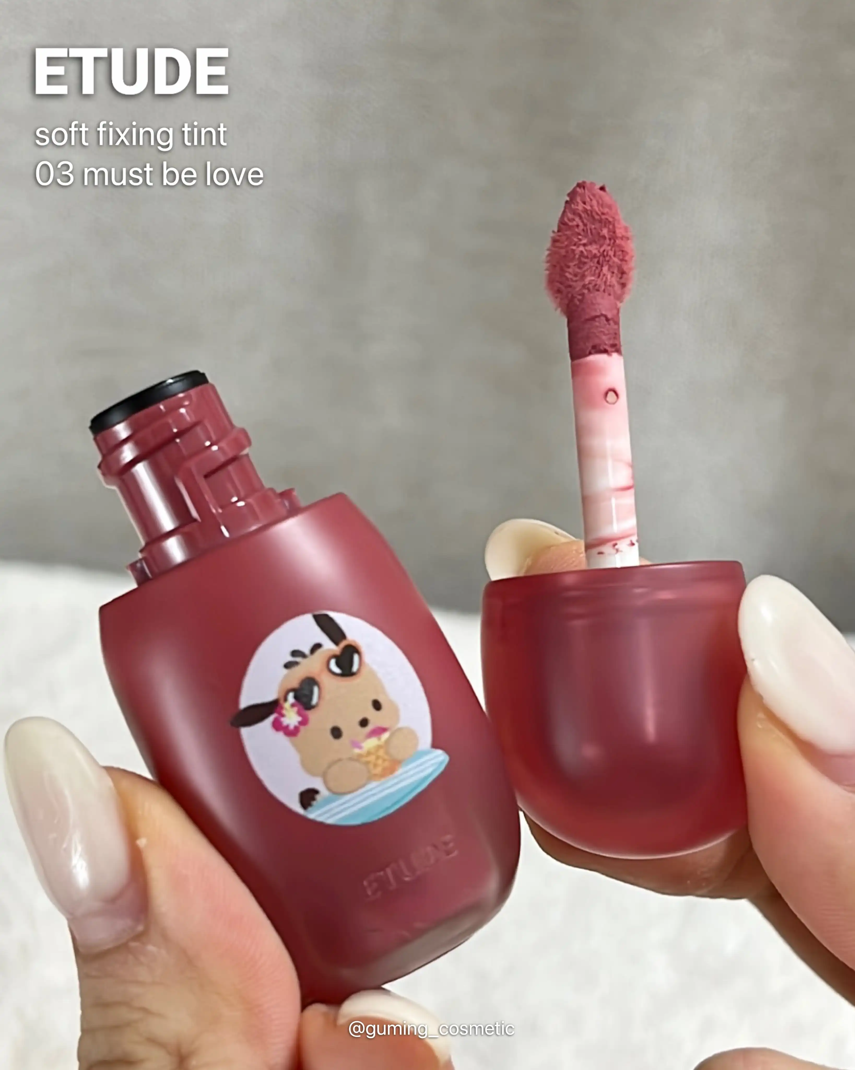 언니의파우치 리뷰 이미지 6 - [(태닝 산리오캐릭터즈 에디션) 포근 픽싱 틴트]