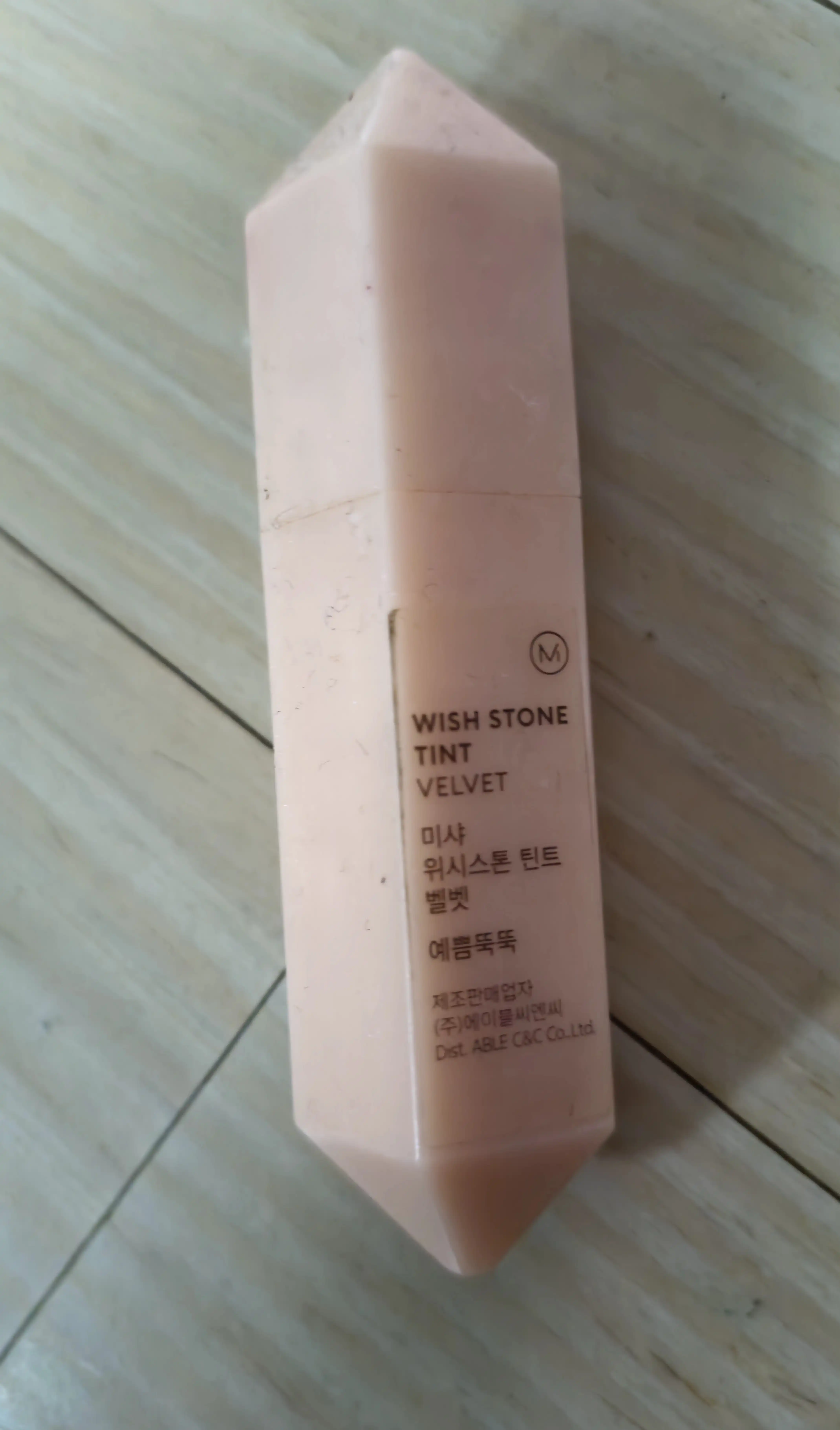 언니의파우치 리뷰 이미지 - [위시스톤 틴트 벨벳 [예쁨뚝뚝]]