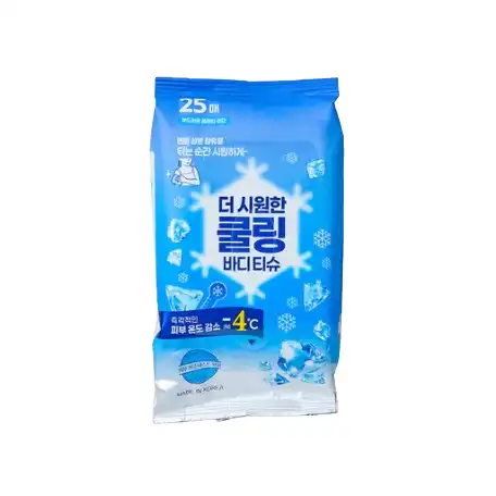 강력 쿨링 물티슈