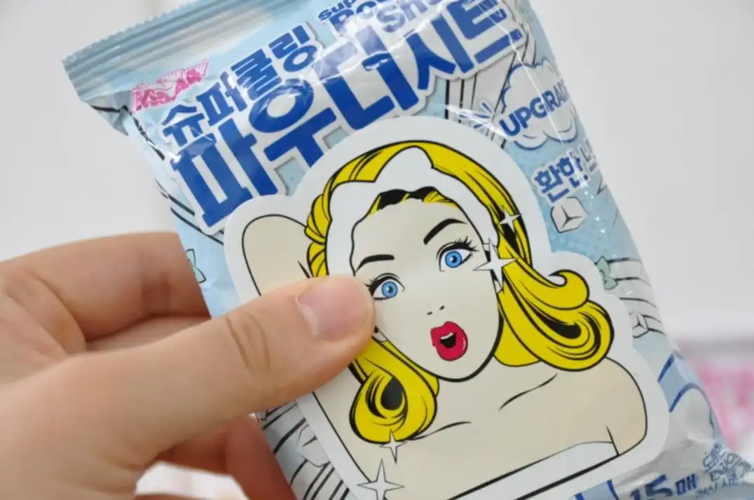 언니의파우치 리뷰 이미지 - [슈퍼 쿨링 파우더 시트 [클린 솝 향]]