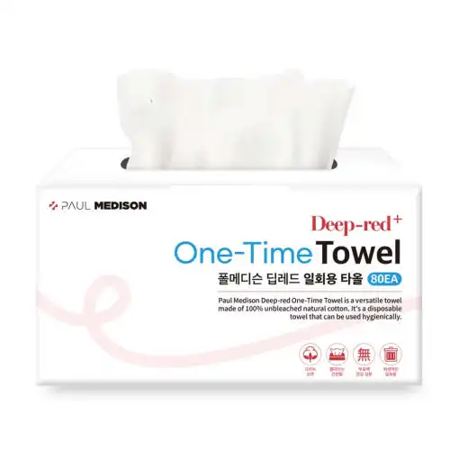 딥레드 일회용 타올