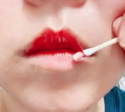 언니의파우치 리뷰 이미지 4 - [립 타투 스티커]