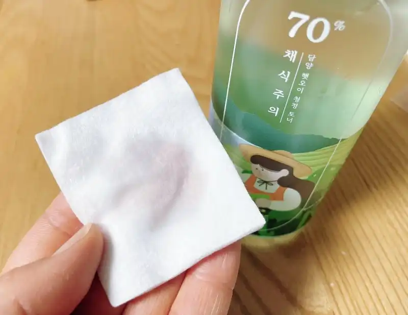 언니의파우치 리뷰 이미지 4 - [담양 햇오이 70프로 청정 토너]