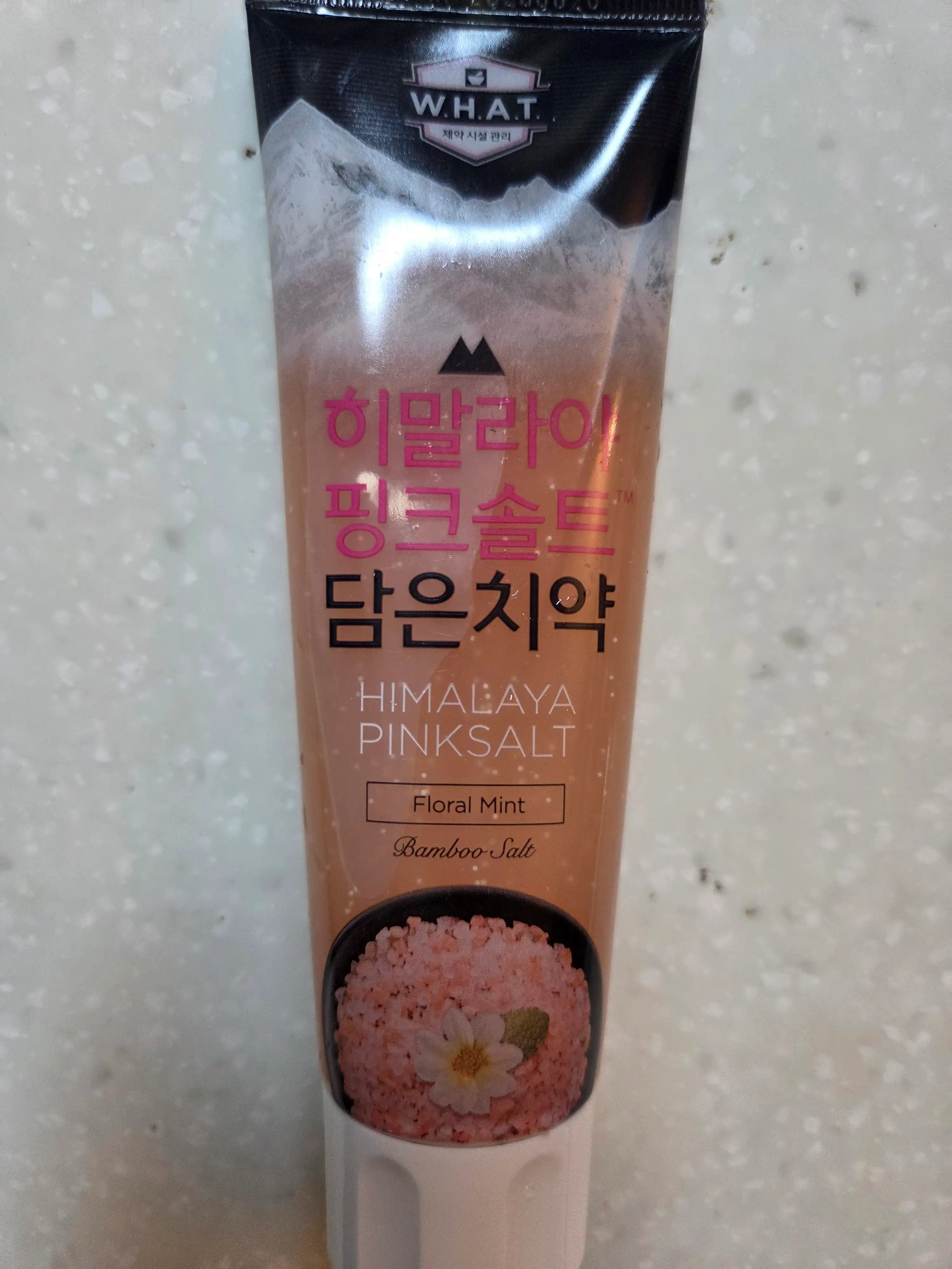 언니의파우치 리뷰 이미지 - [밤부솔트 히말라야 핑크솔트담은 치약 플로럴]