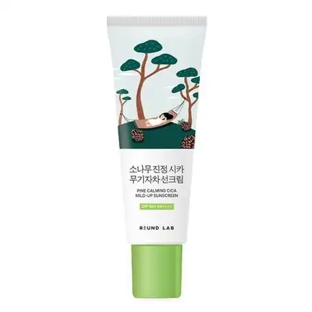 소나무 진정 시카 무기자차 선크림