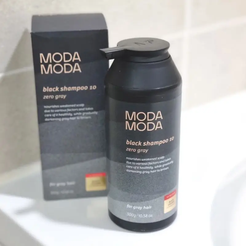 선택된 언니의파우치 리뷰 이미지 - [제로 그레이 블랙 샴푸]