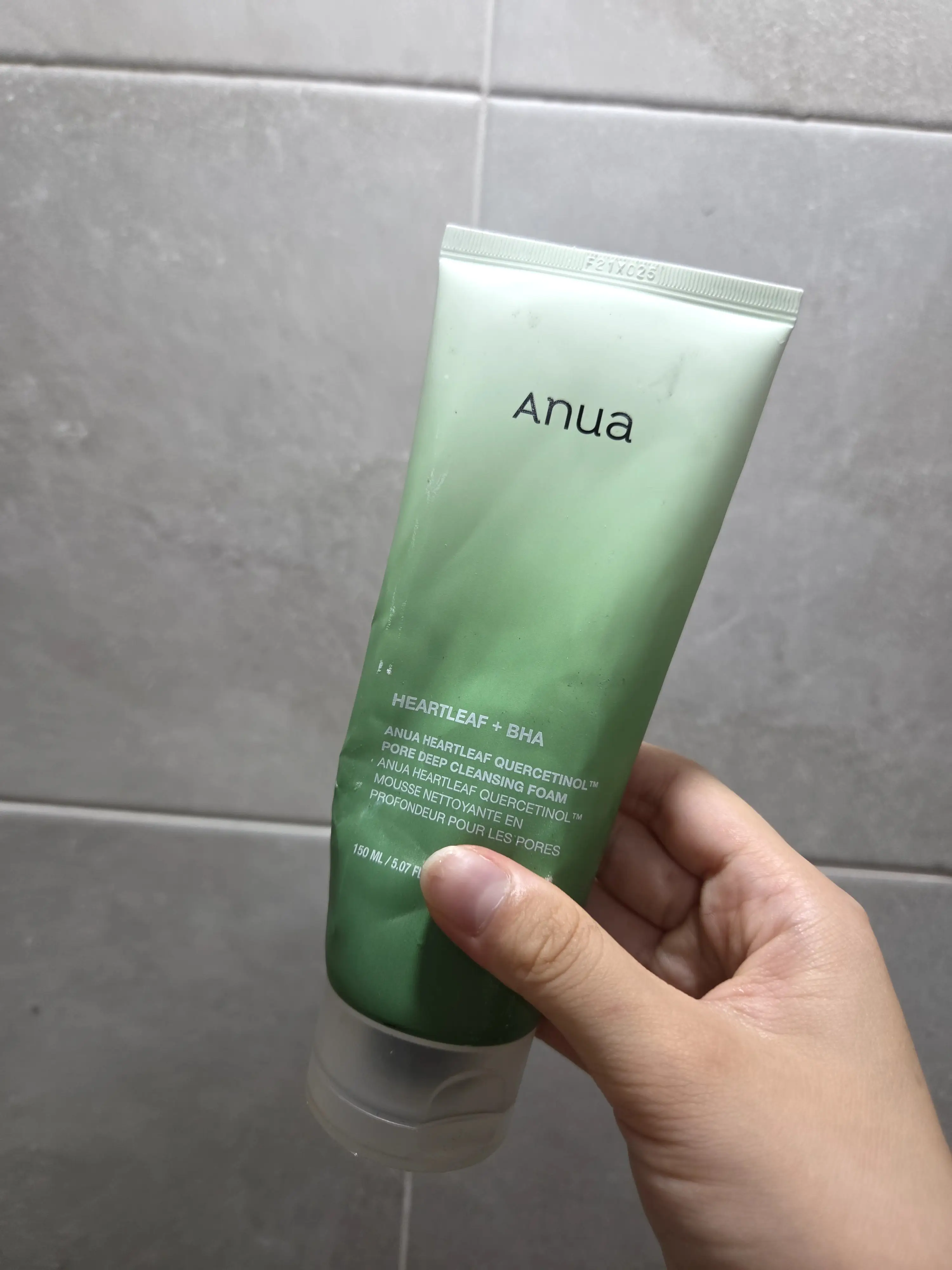 선택된 언니의파우치 리뷰 이미지 - [어성초 쿼세티놀 모공 딥 클렌징 폼]