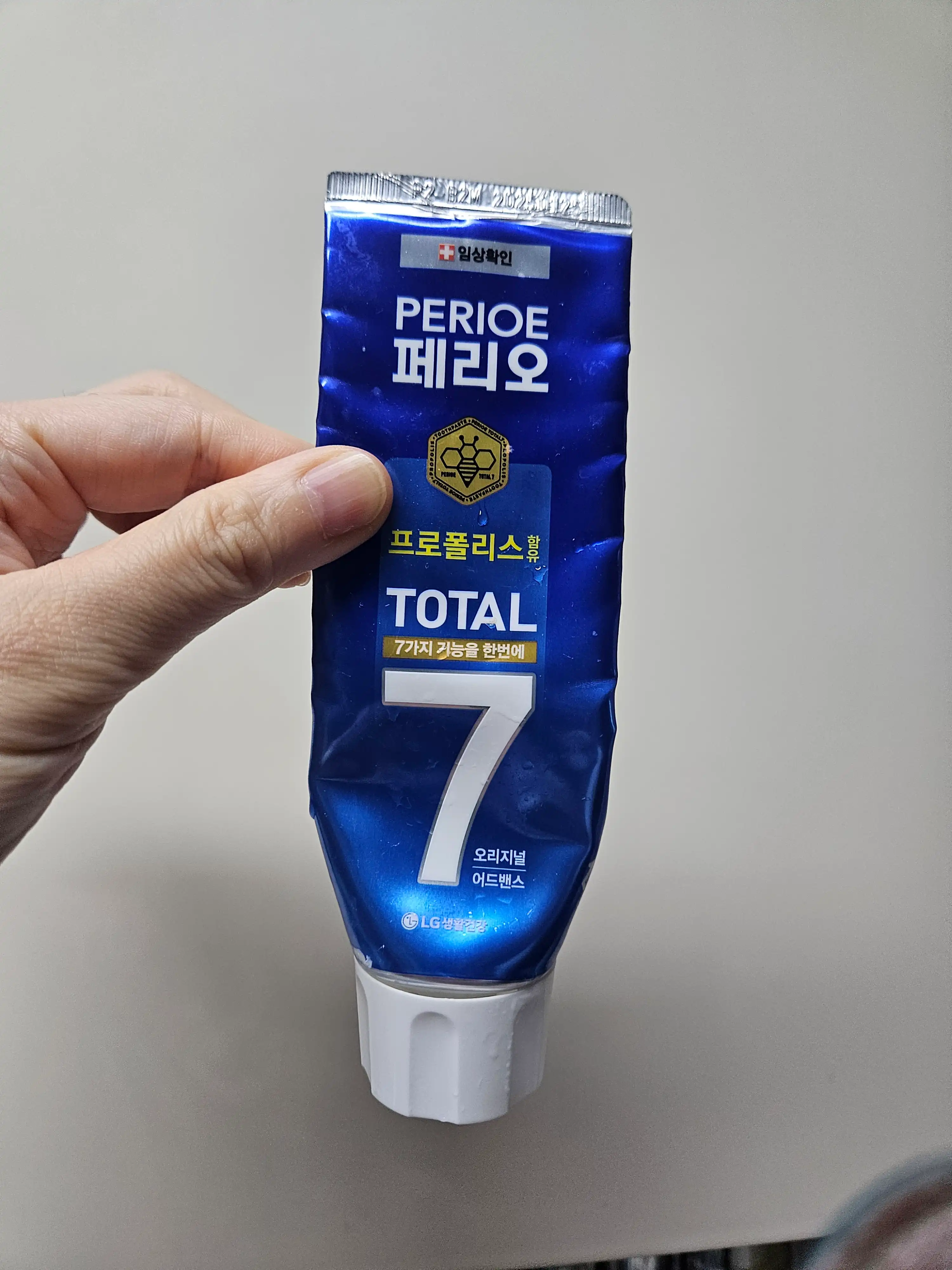 언니의파우치 리뷰 이미지 - [토탈7 오리지널 치약]