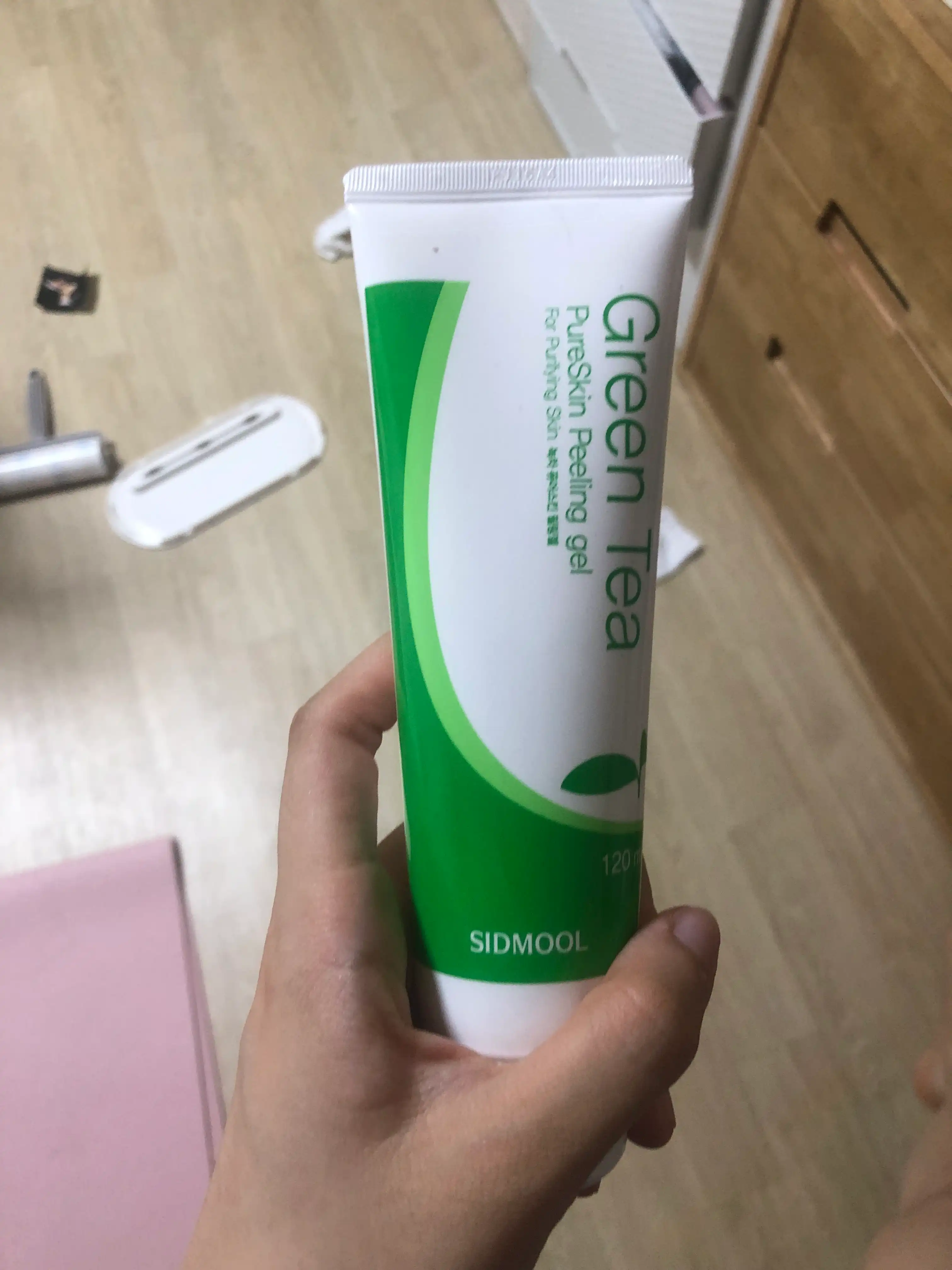 언니의파우치 리뷰 이미지 - [녹차 필링 젤]