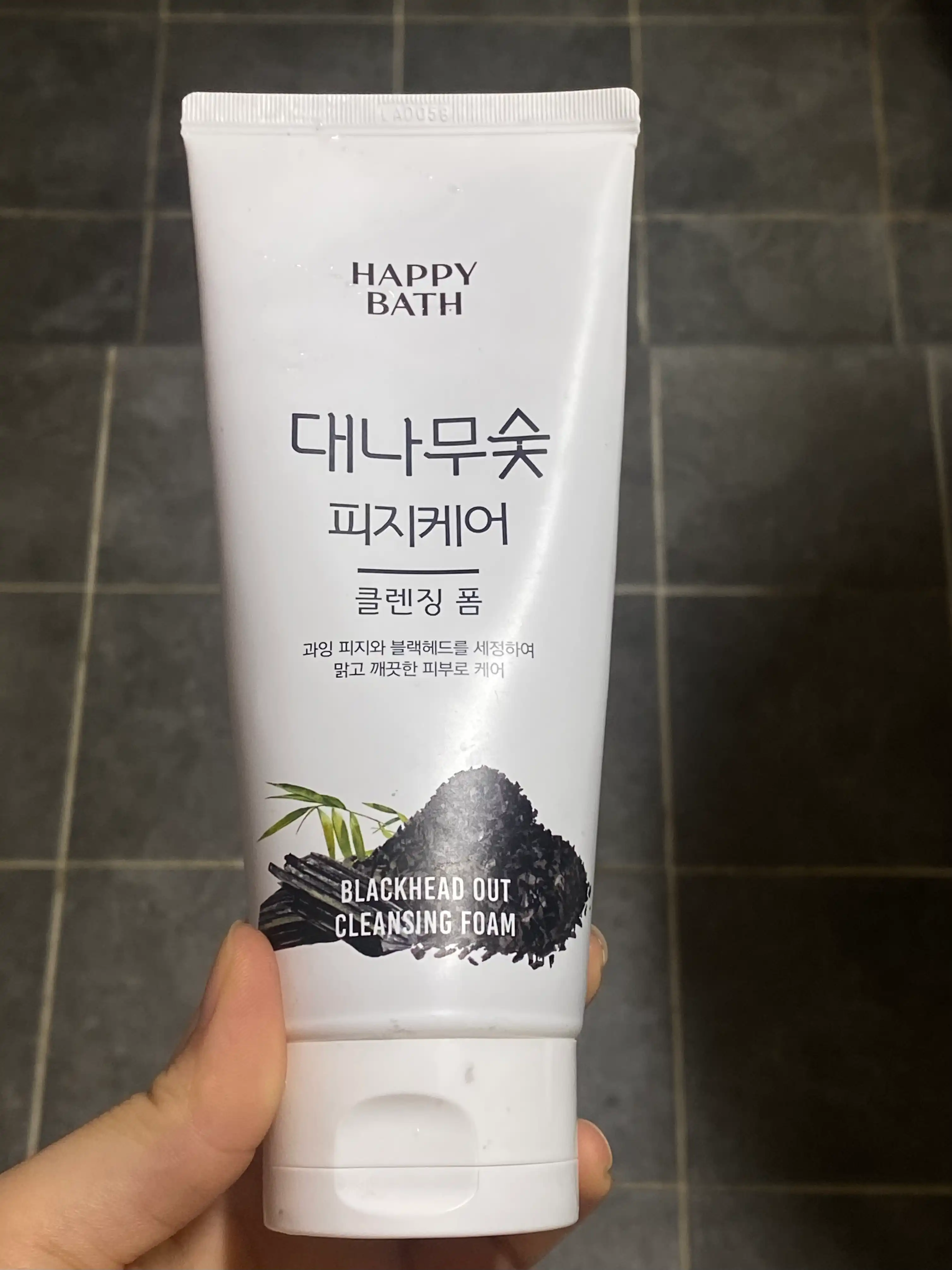 언니의파우치 리뷰 이미지 - [대나무 숯 피지 흡착 클렌징폼]
