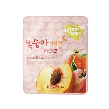 네이처가든 복숭아 매끈 마스크