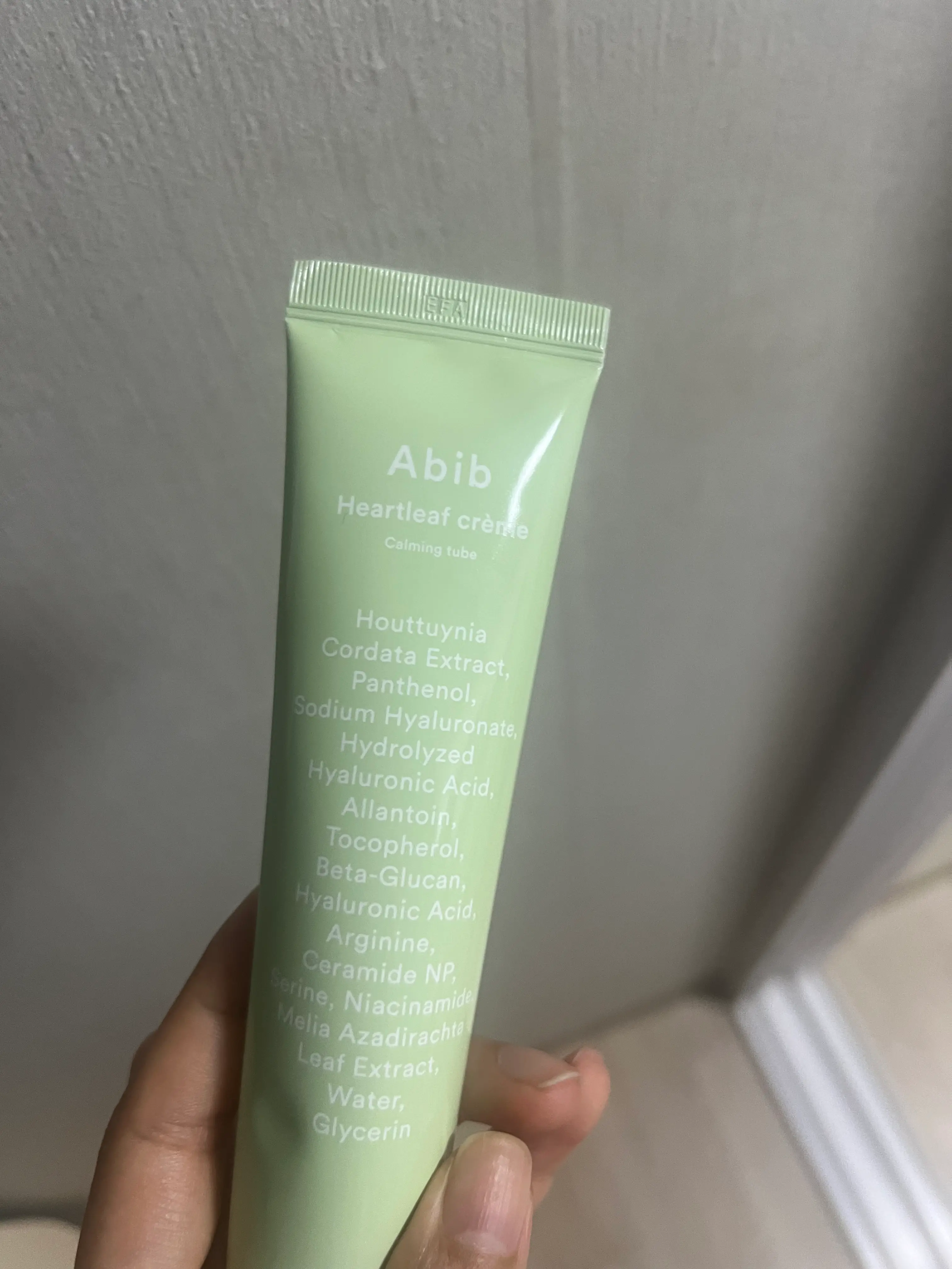 선택된 언니의파우치 리뷰 이미지 - [어성초 크림 카밍 튜브]